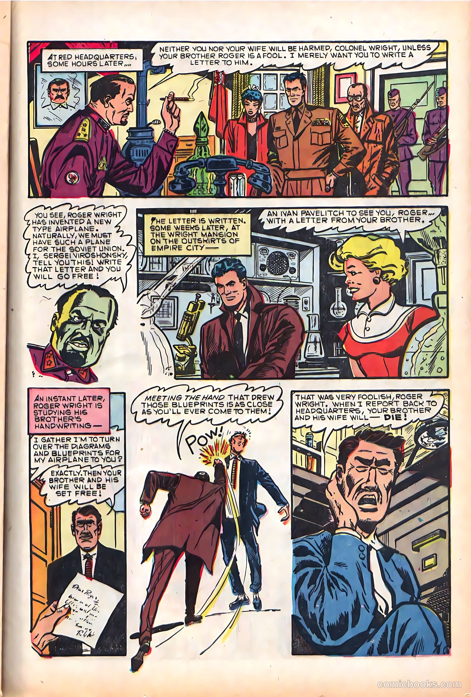 The Avenger #9 (1958) — page 29 of 36
