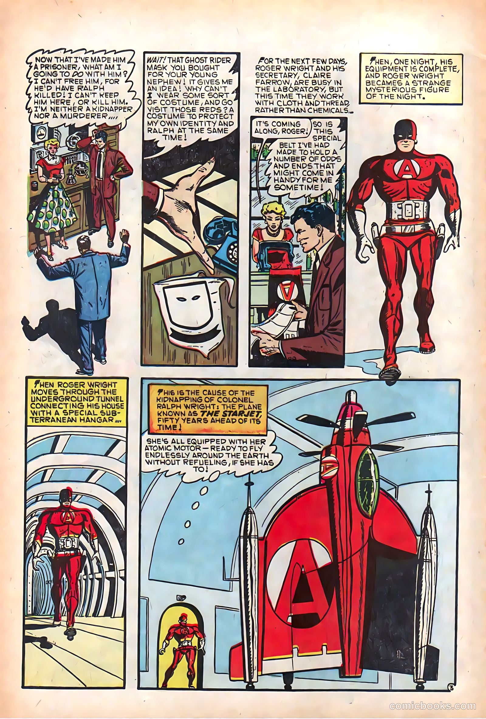 The Avenger #9 (1958) — page 30 of 36