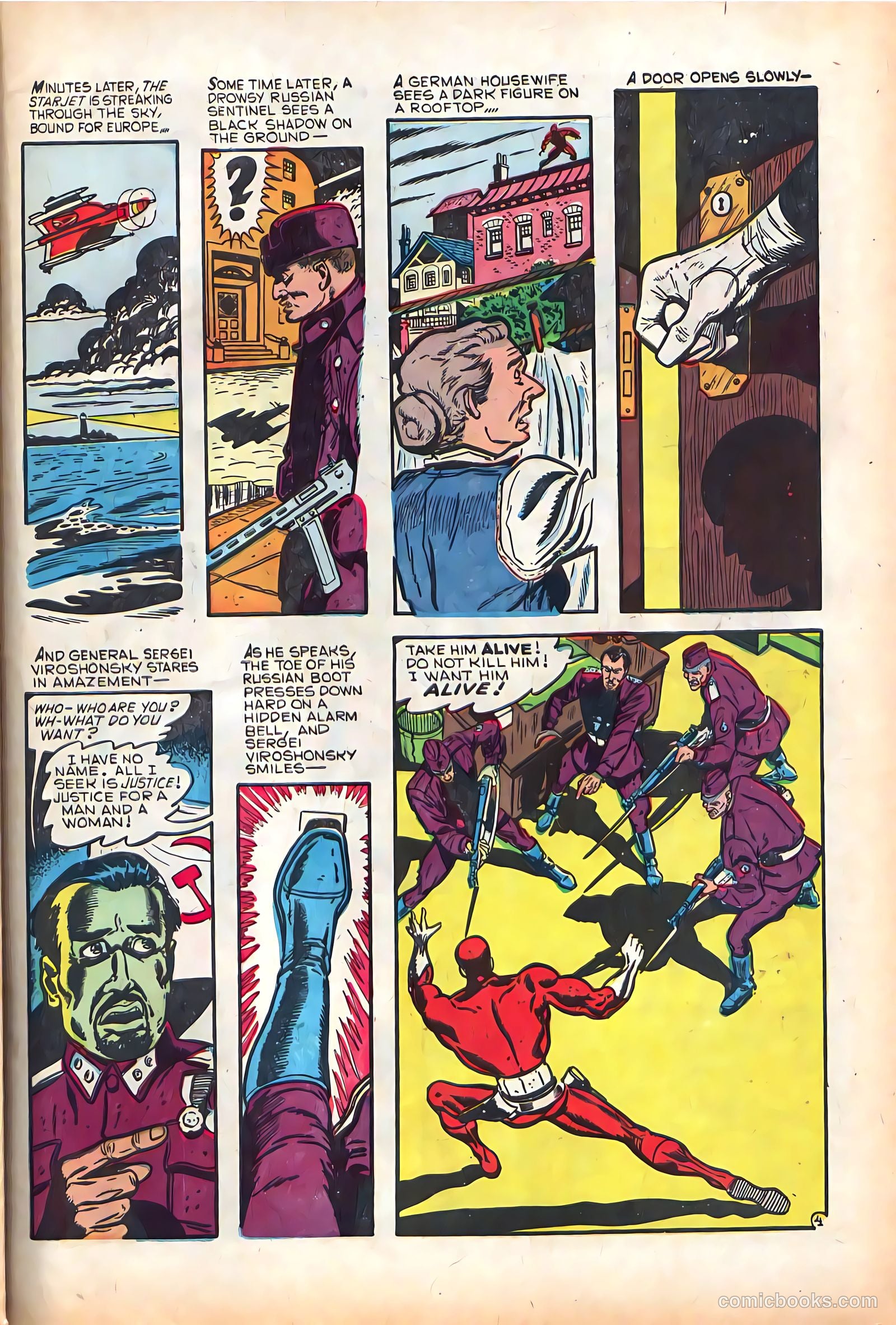 The Avenger #9 (1958) — page 31 of 36