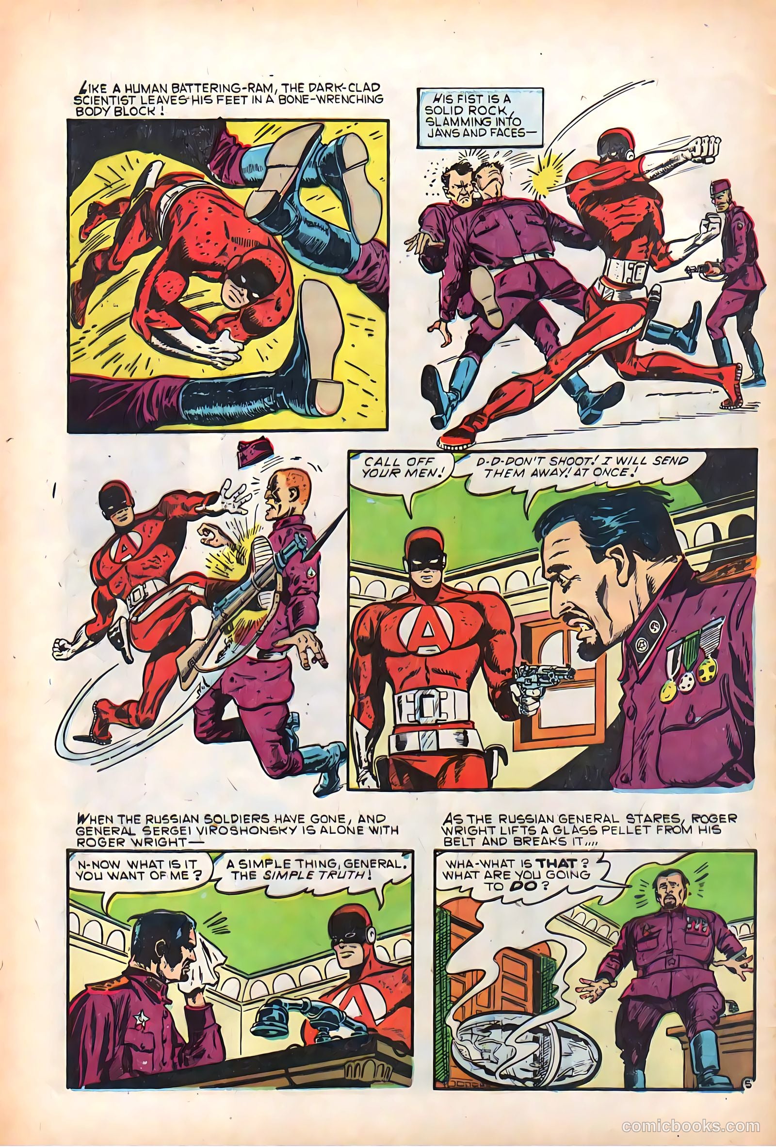 The Avenger #9 (1958) — page 32 of 36