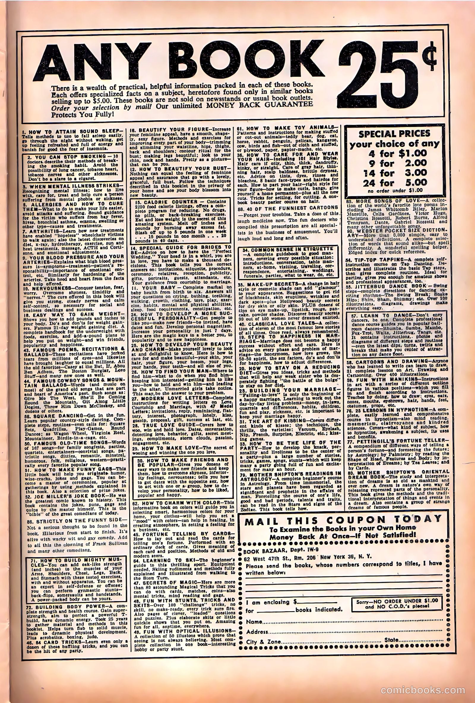 The Avenger #9 (1958) — page 35 of 36