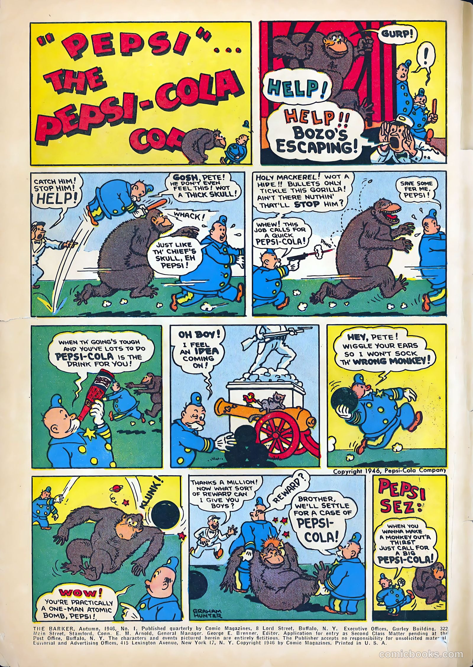 The Barker #1 (1946) — page 2 of 52