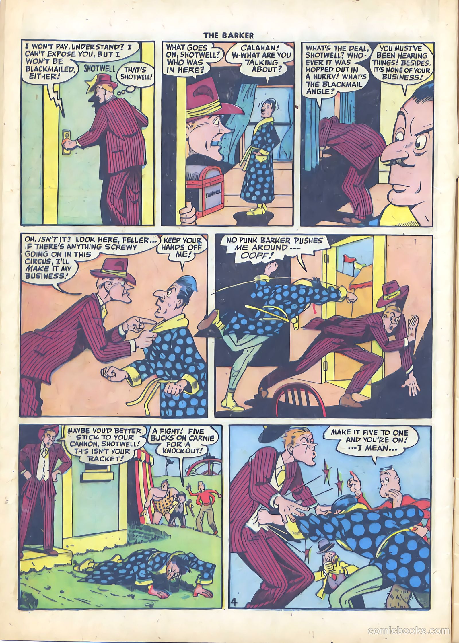 The Barker #1 (1946) — page 6 of 52