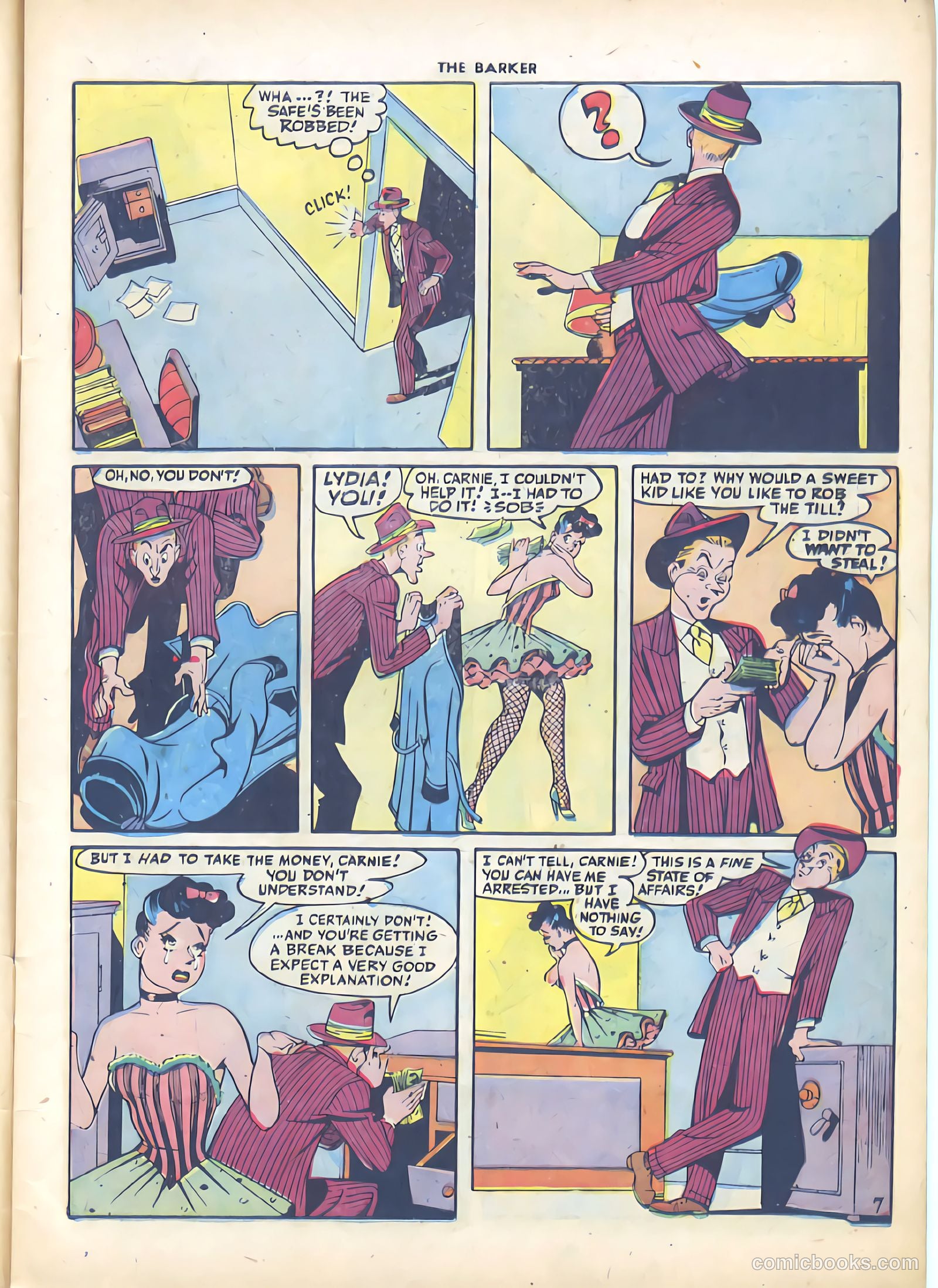 The Barker #1 (1946) — page 9 of 52