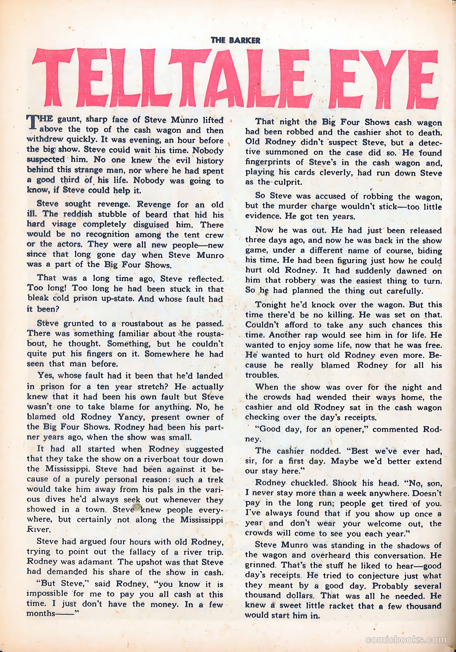 The Barker #1 (1946) — page 34 of 52