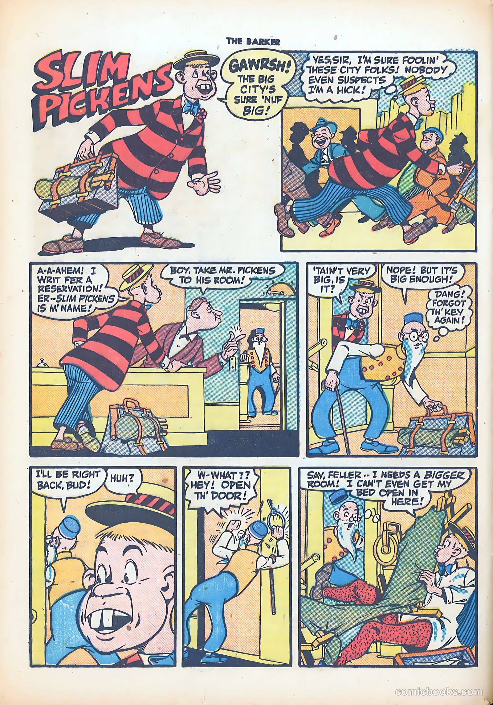 The Barker #1 (1946) — page 36 of 52