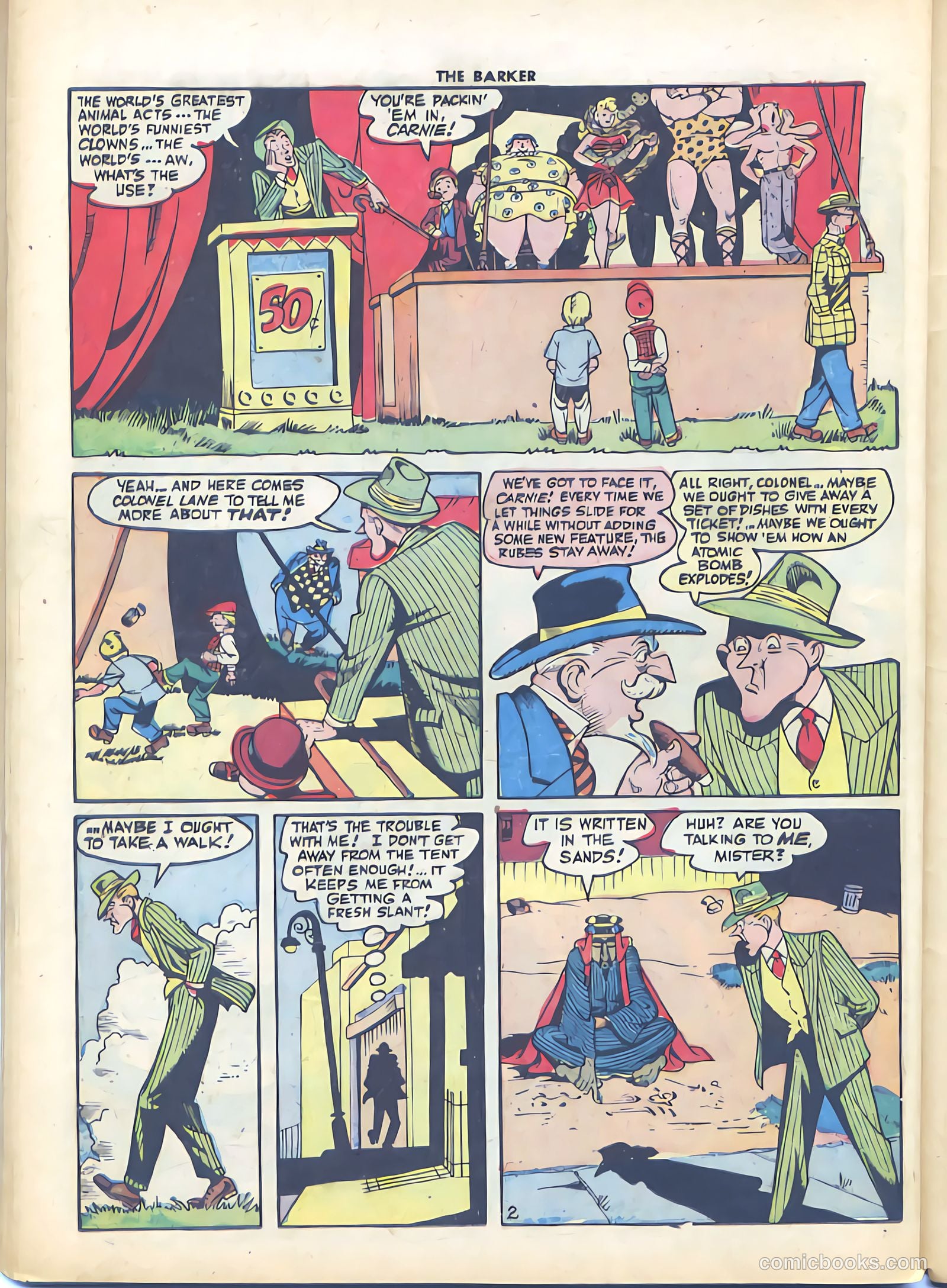 The Barker #1 (1946) — page 38 of 52