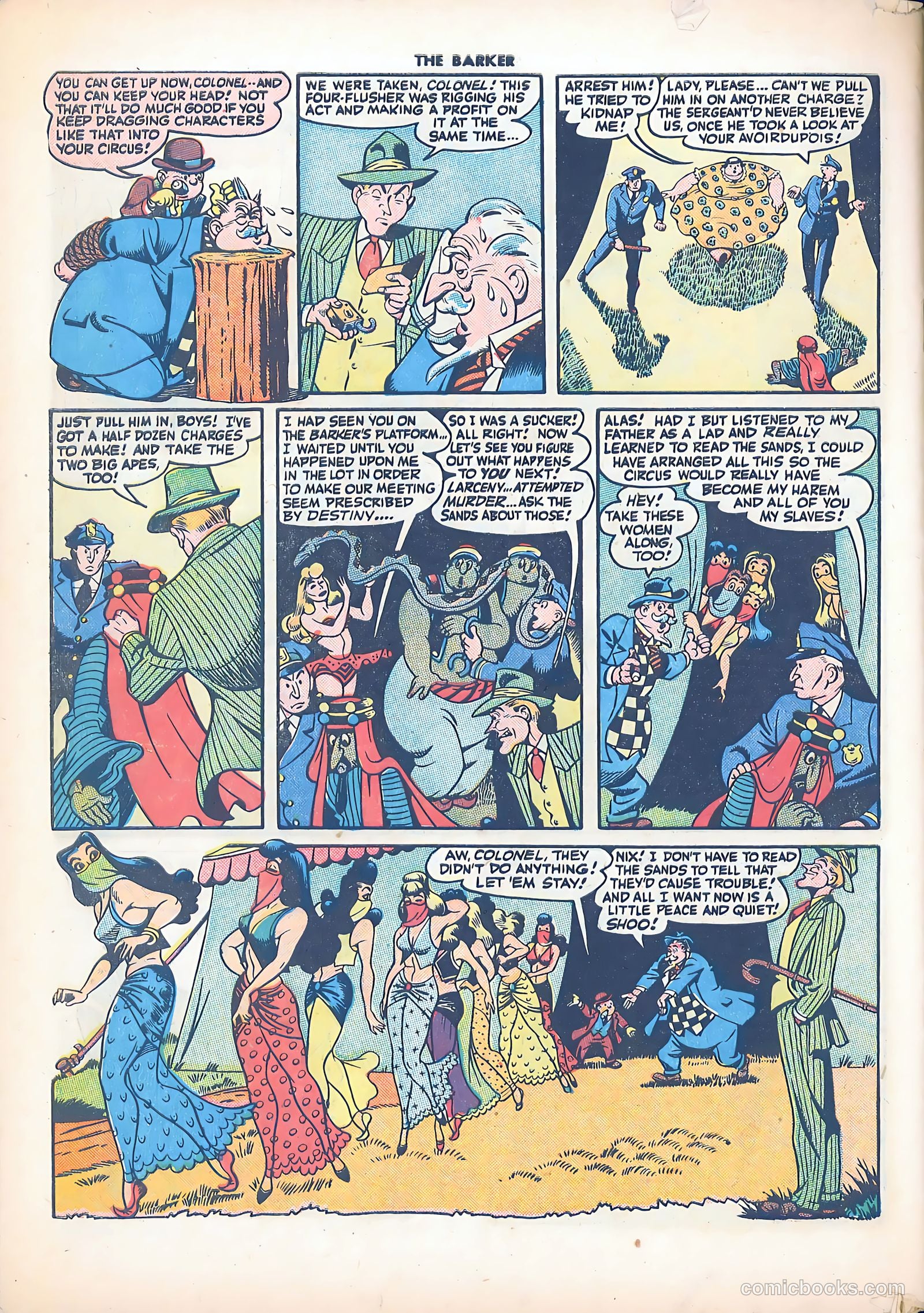 The Barker #1 (1946) — page 50 of 52