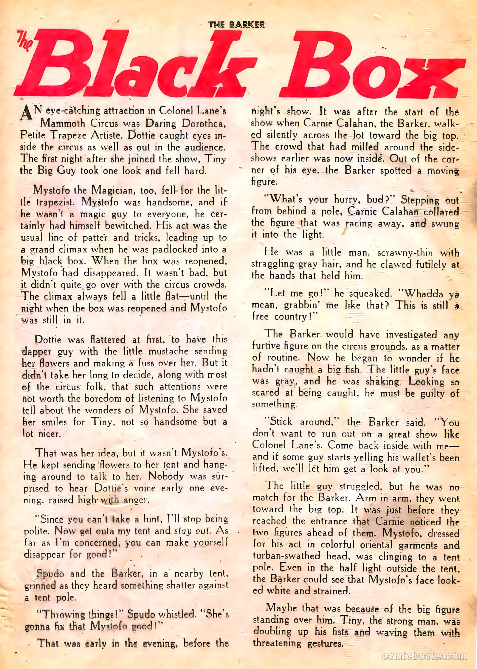 The Barker #10 (1948) — page 35 of 53