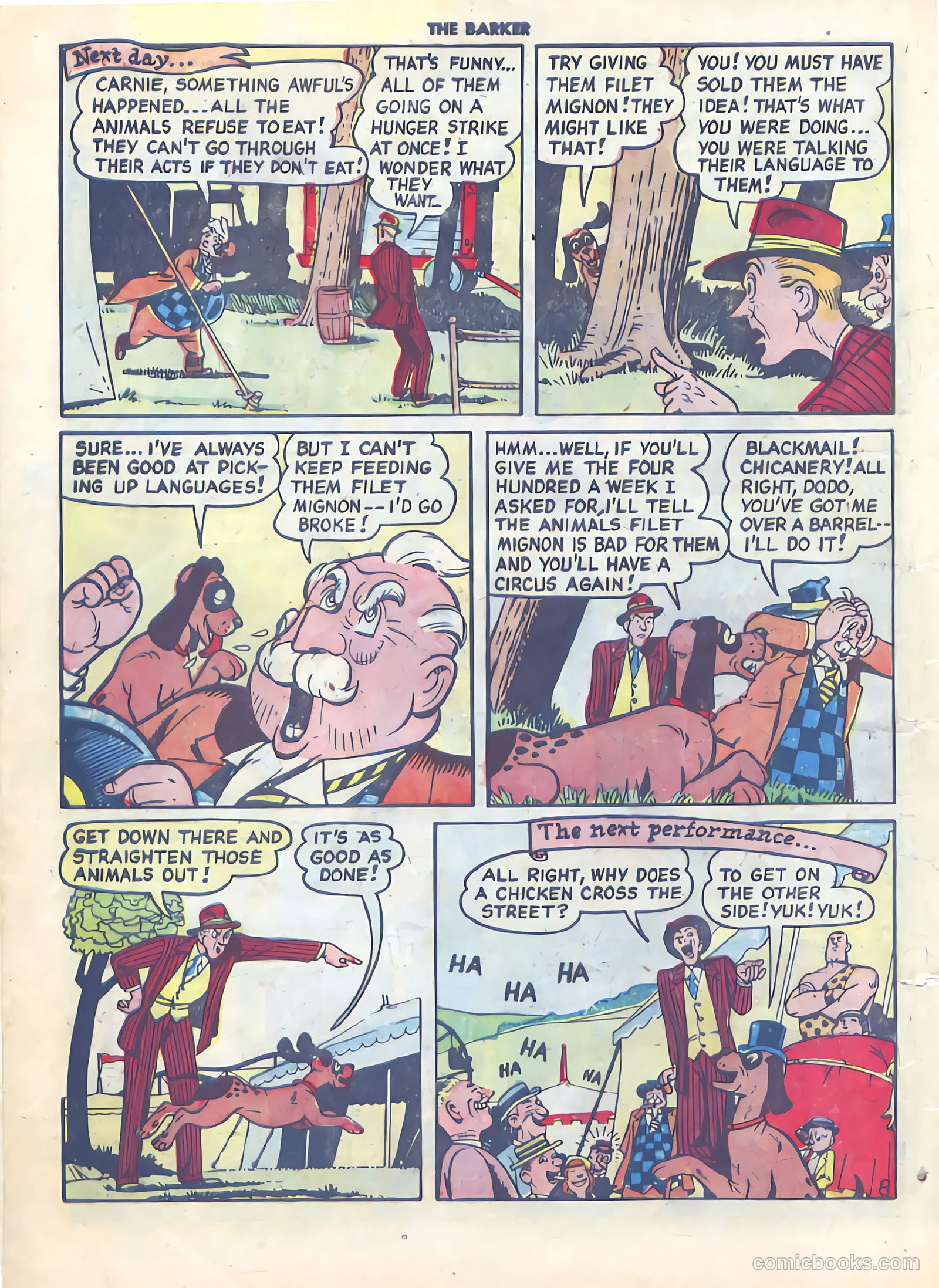 The Barker #11 (1949) — page 10 of 52