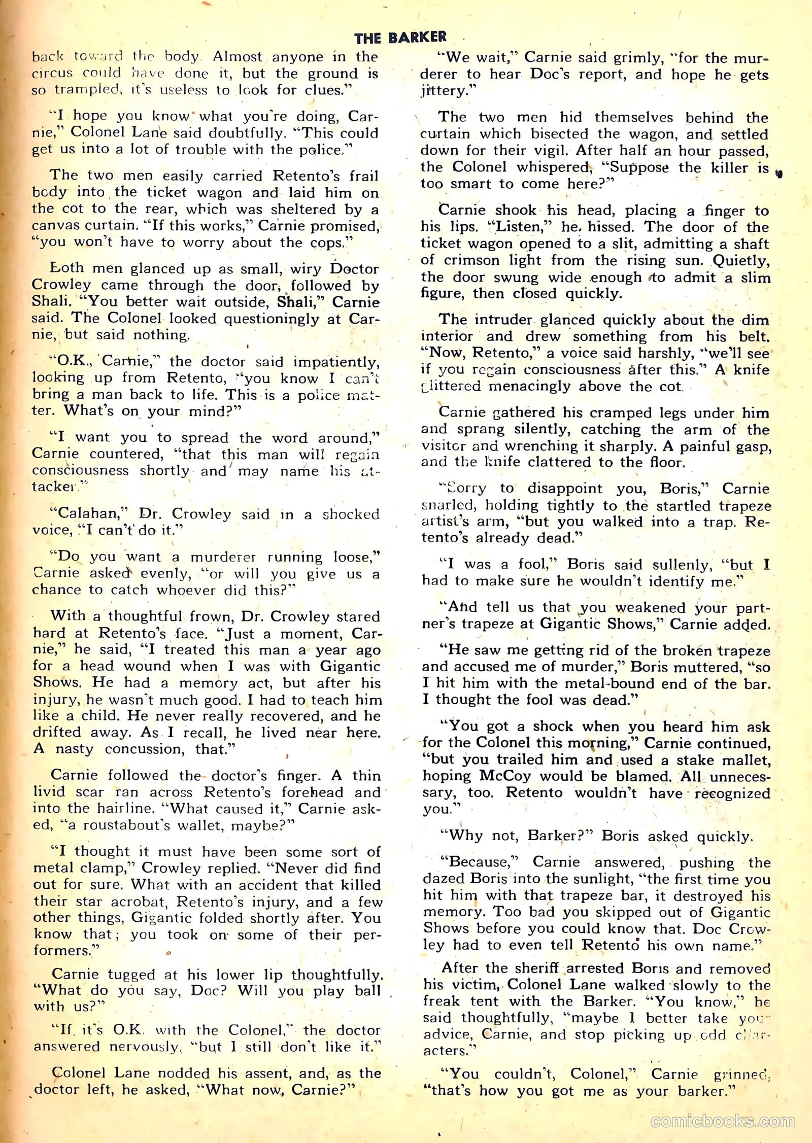 The Barker #11 (1949) — page 35 of 52