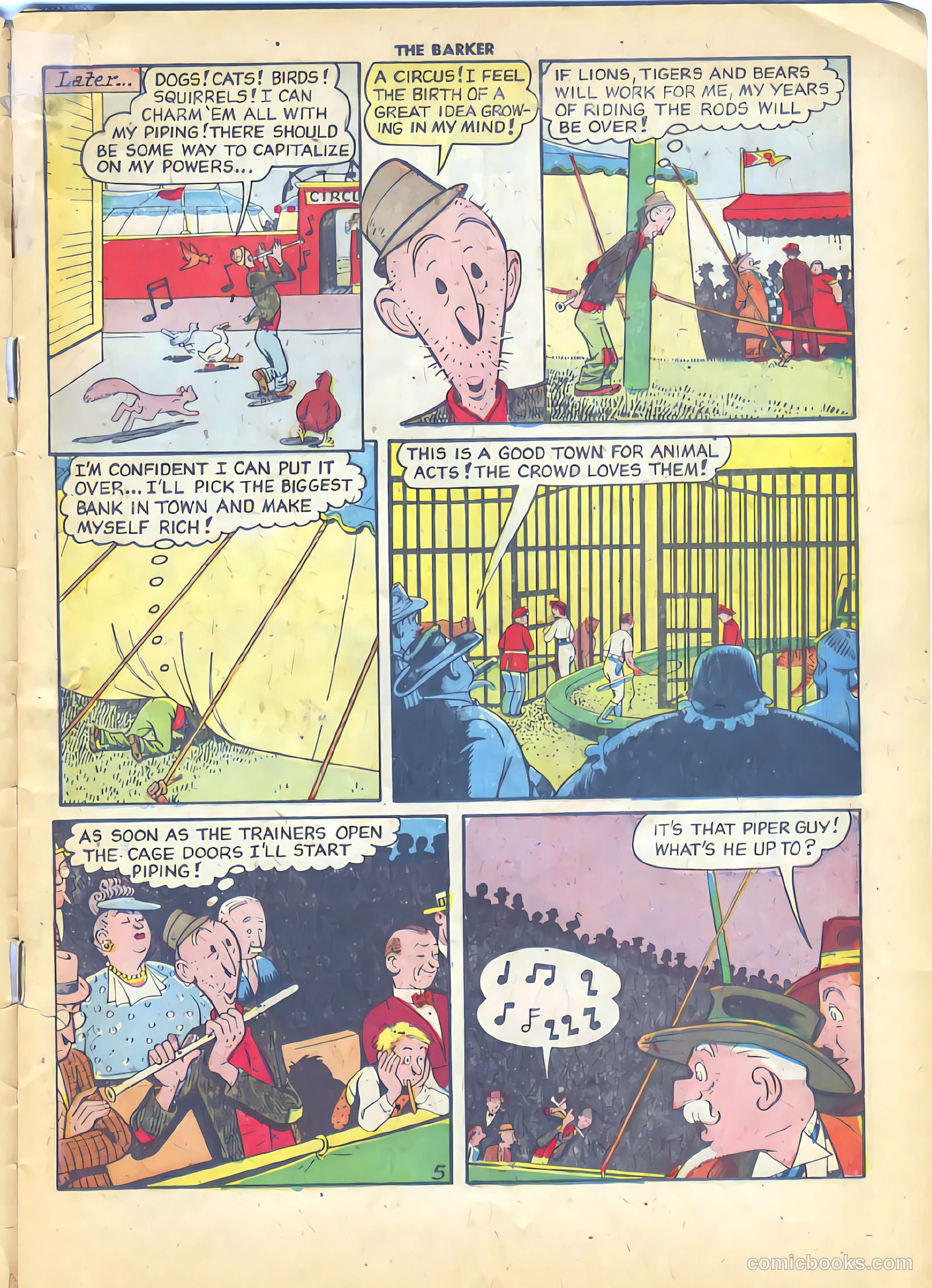 The Barker #12 (1949) — page 9 of 36