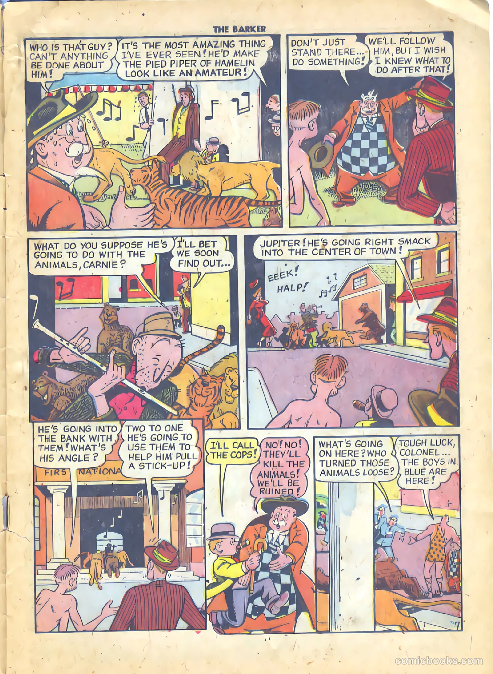 The Barker #12 (1949) — page 11 of 36