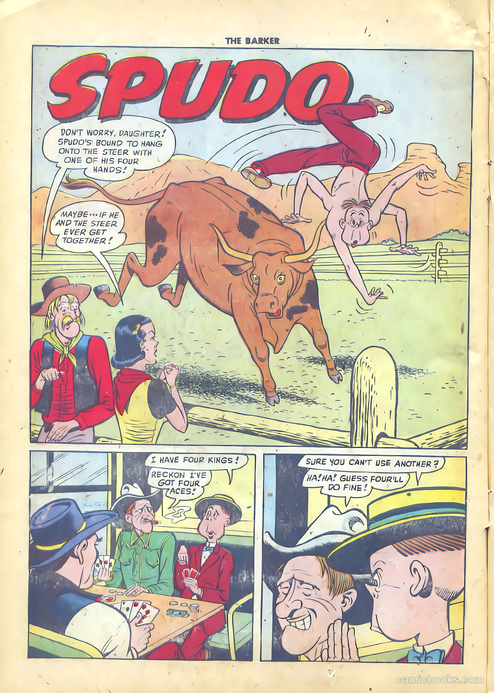 The Barker #12 (1949) — page 16 of 36