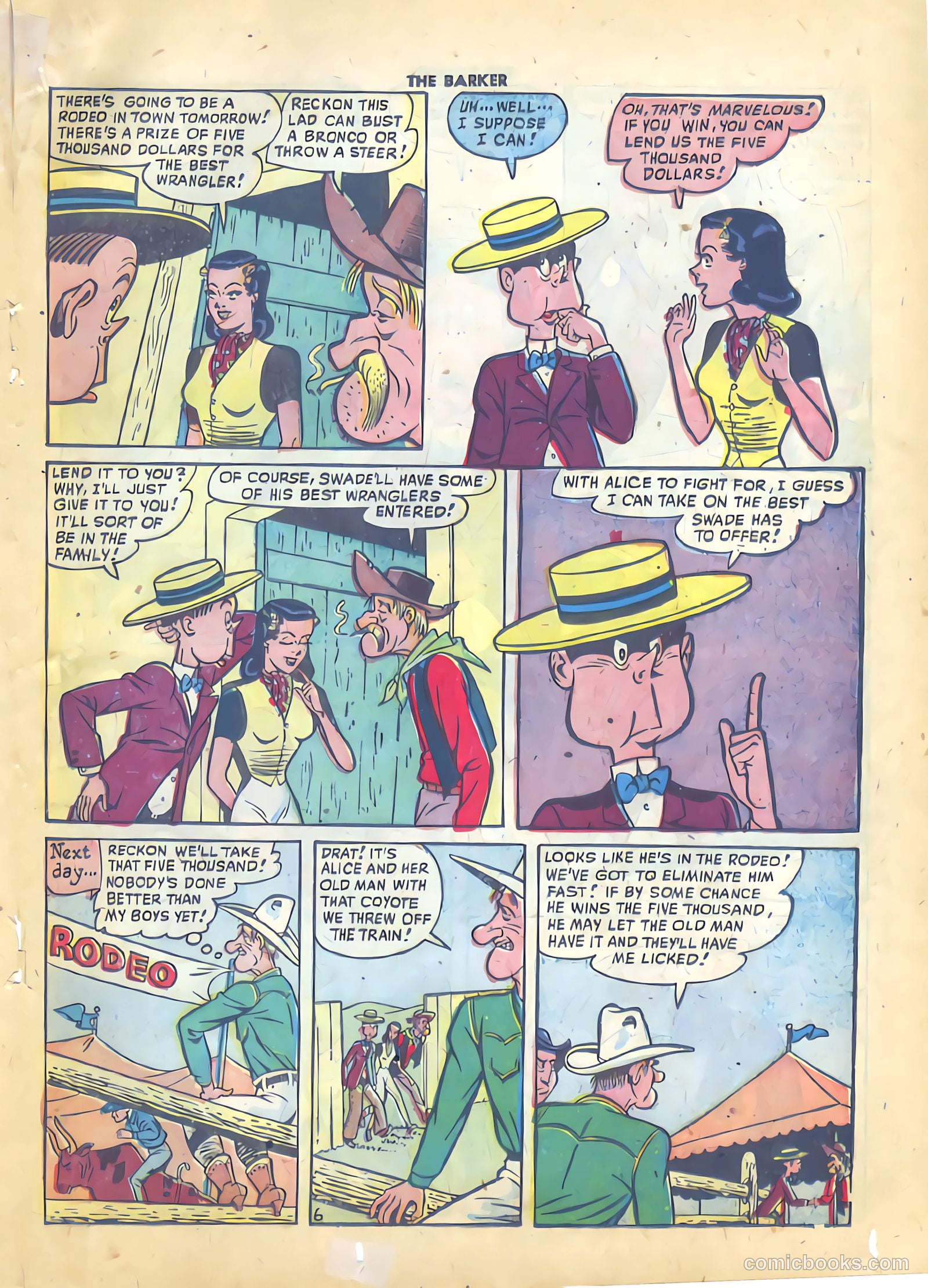 The Barker #12 (1949) — page 21 of 36