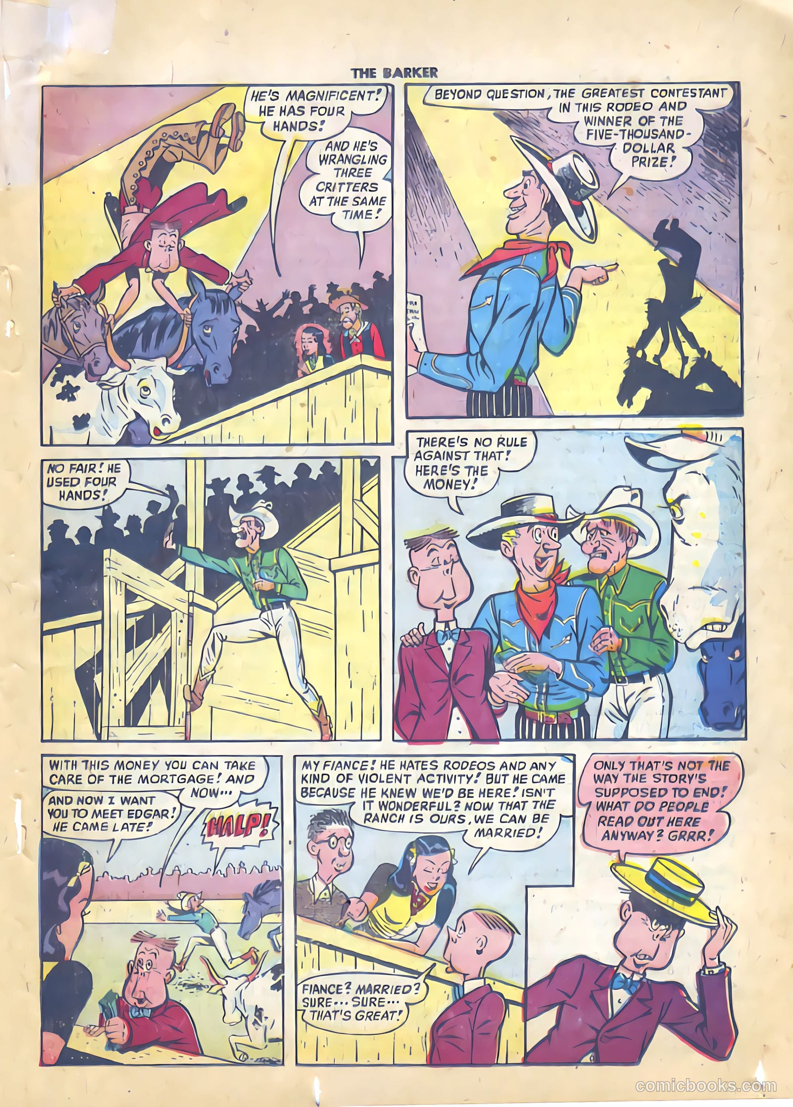 The Barker #12 (1949) — page 23 of 36