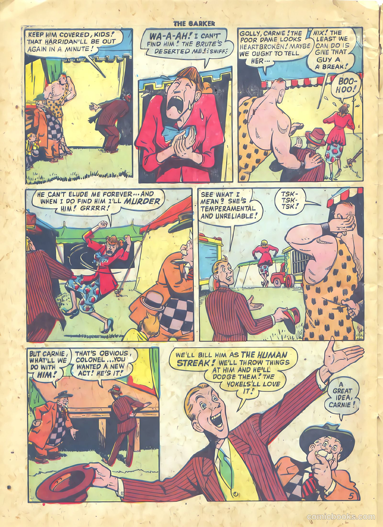 The Barker #12 (1949) — page 30 of 36