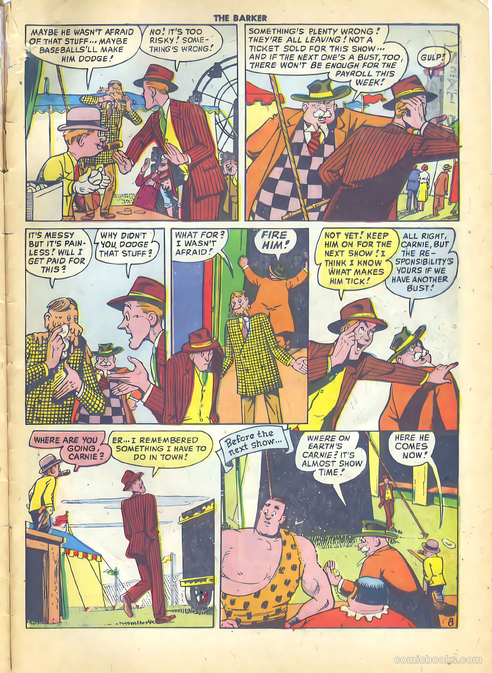 The Barker #12 (1949) — page 33 of 36