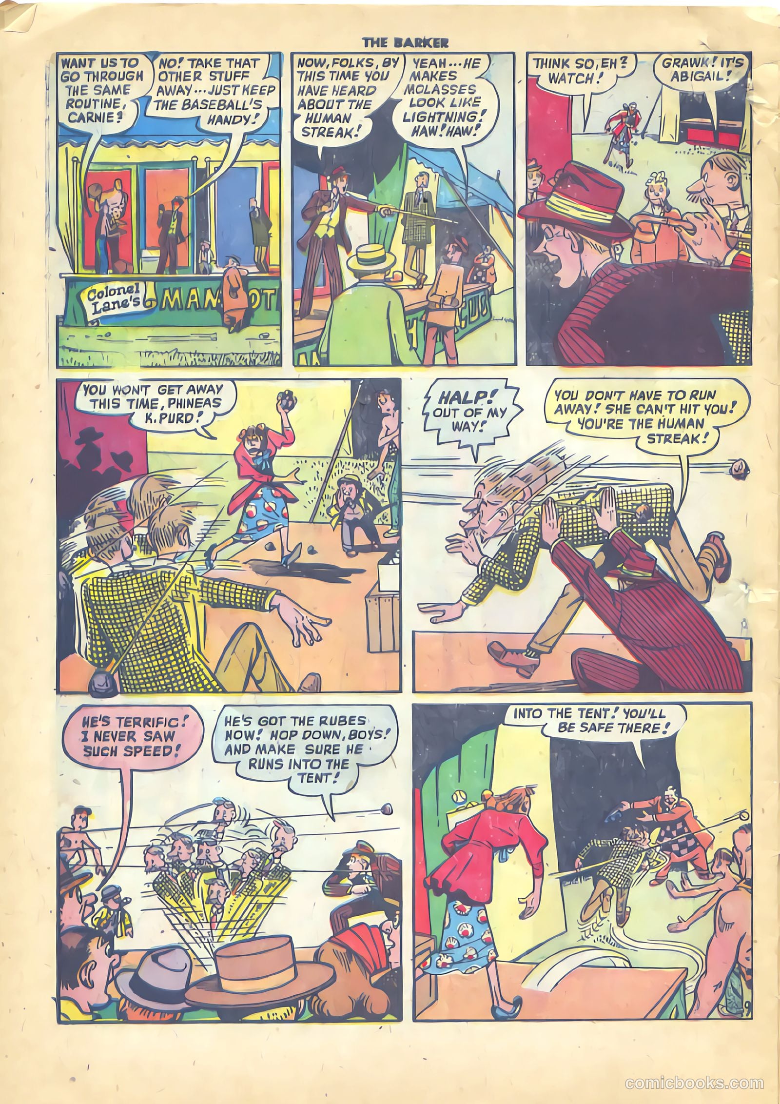 The Barker #12 (1949) — page 34 of 36