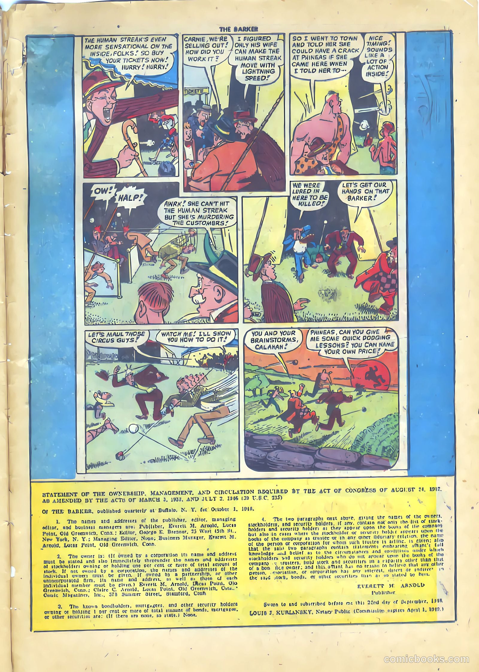 The Barker #12 (1949) — page 35 of 36