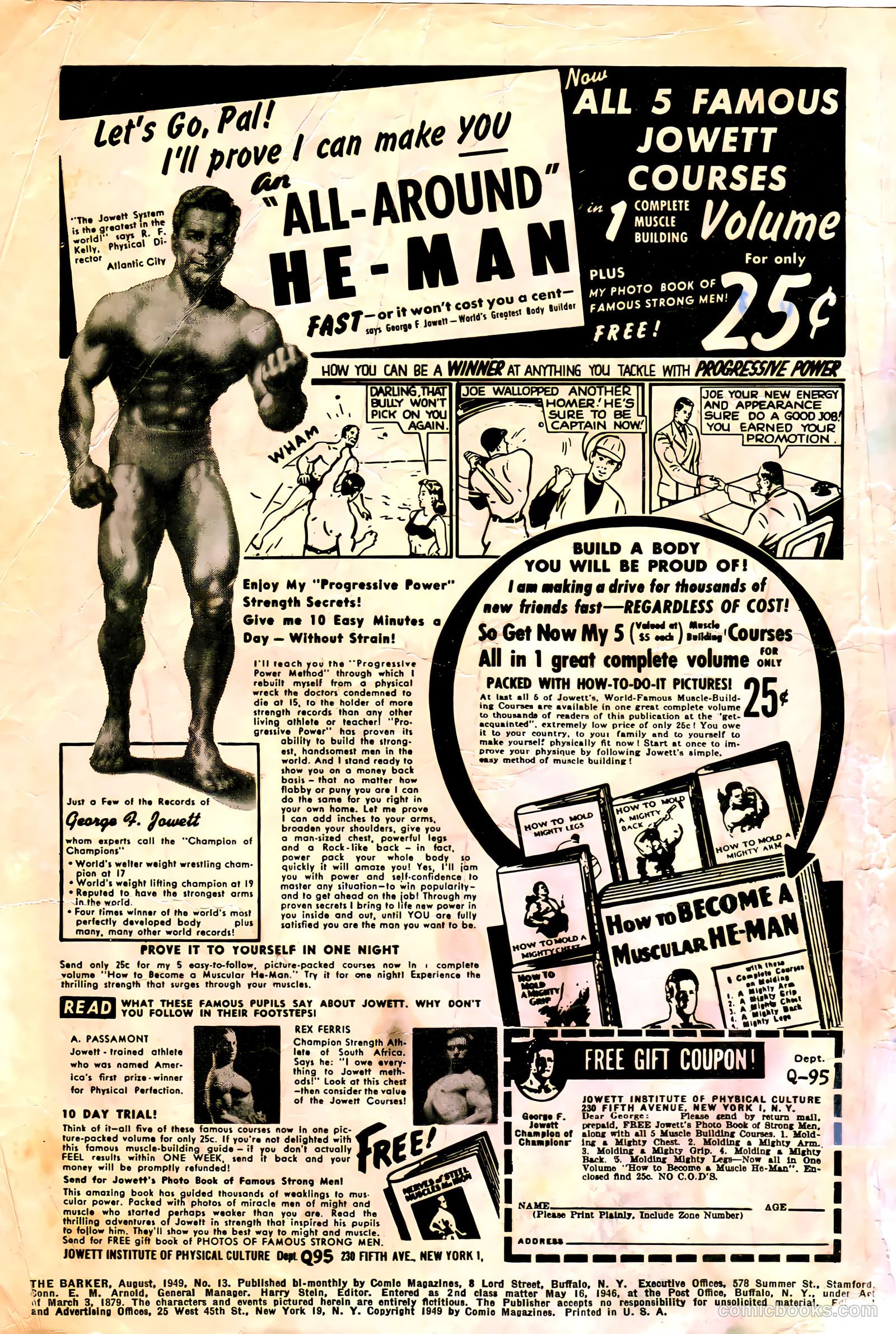 The Barker #13 (1949) — page 2 of 36