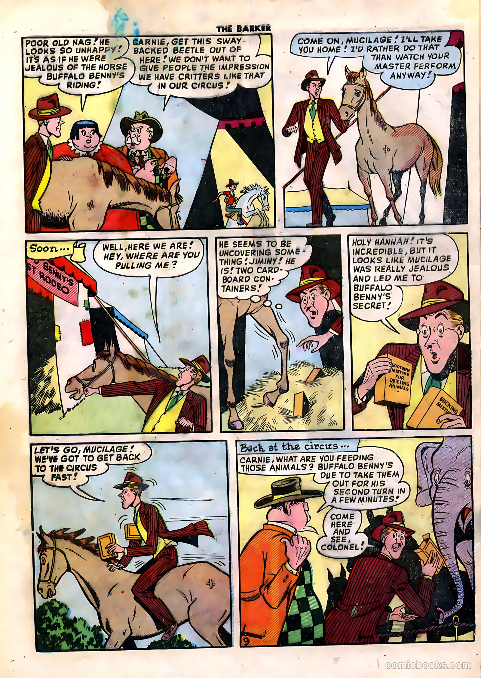 The Barker #14 (1949) — page 32 of 36