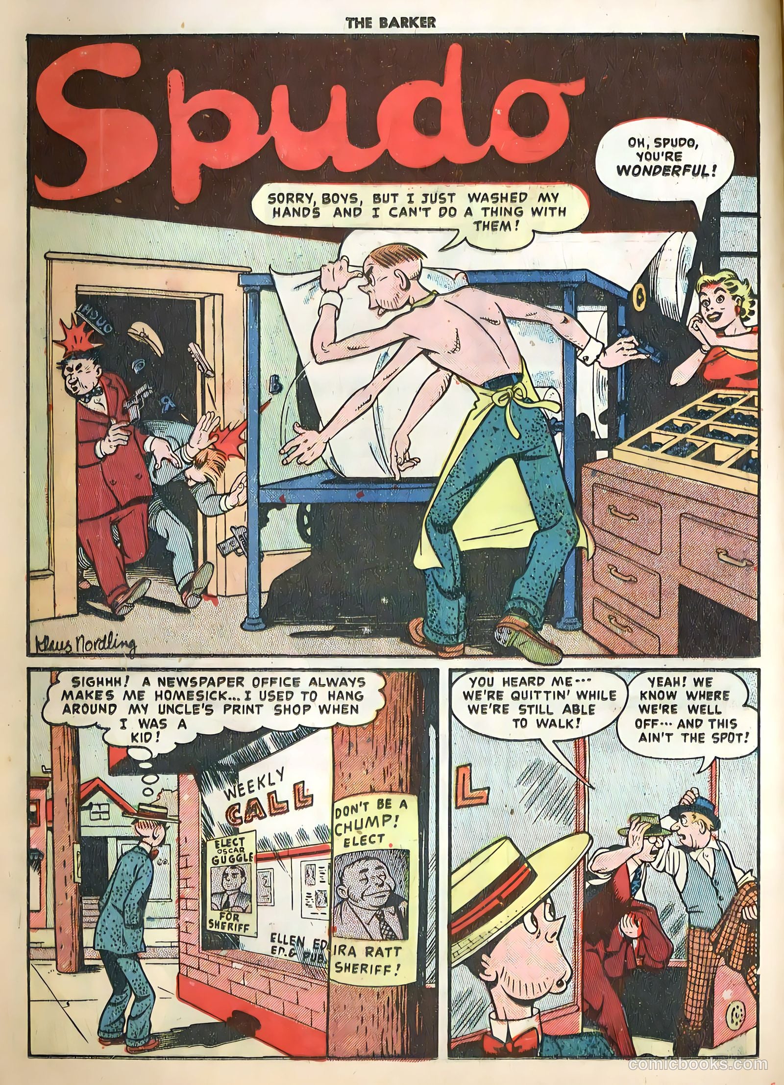 The Barker #15 (1949) — page 16 of 36