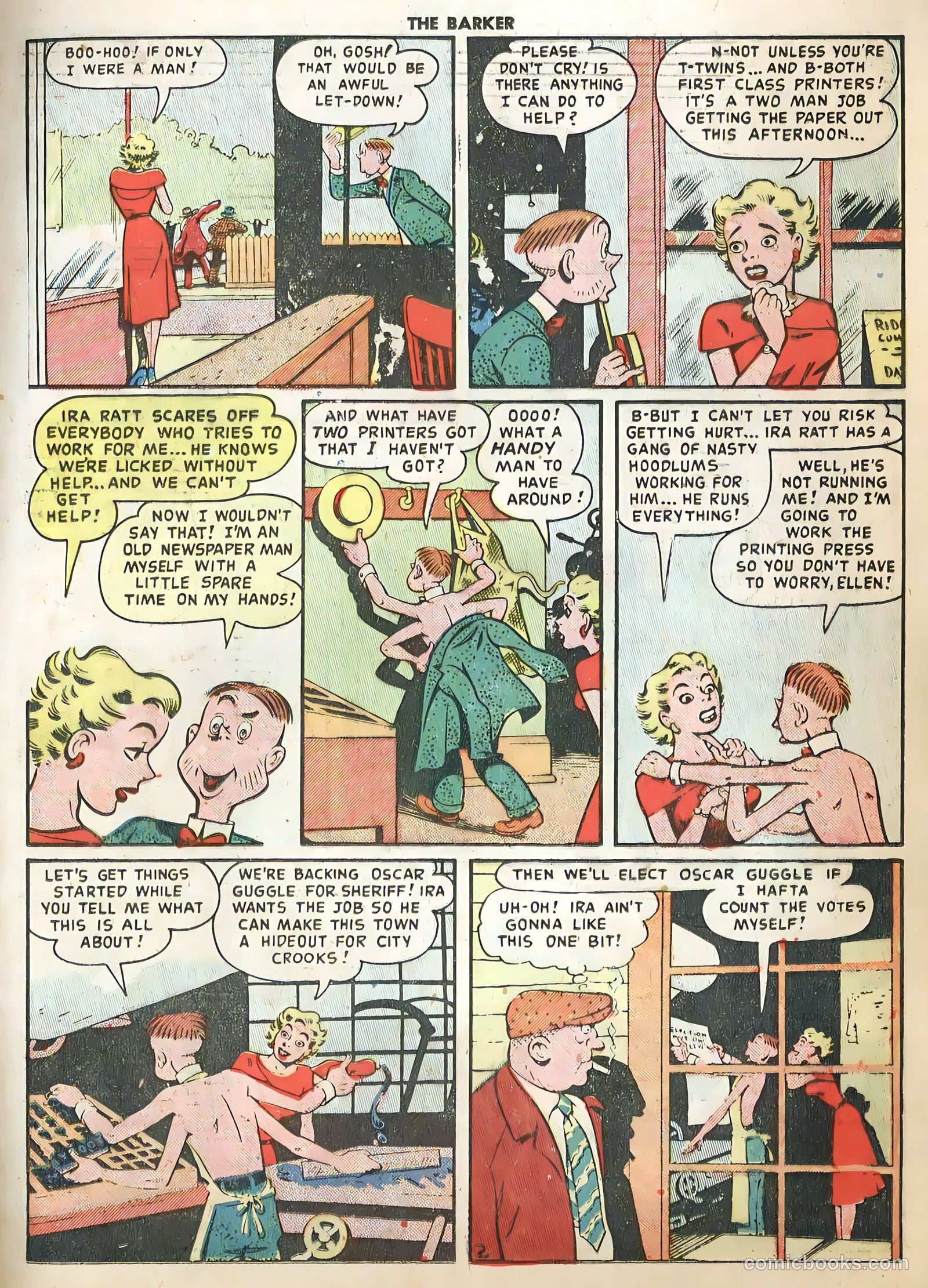 The Barker #15 (1949) — page 17 of 36