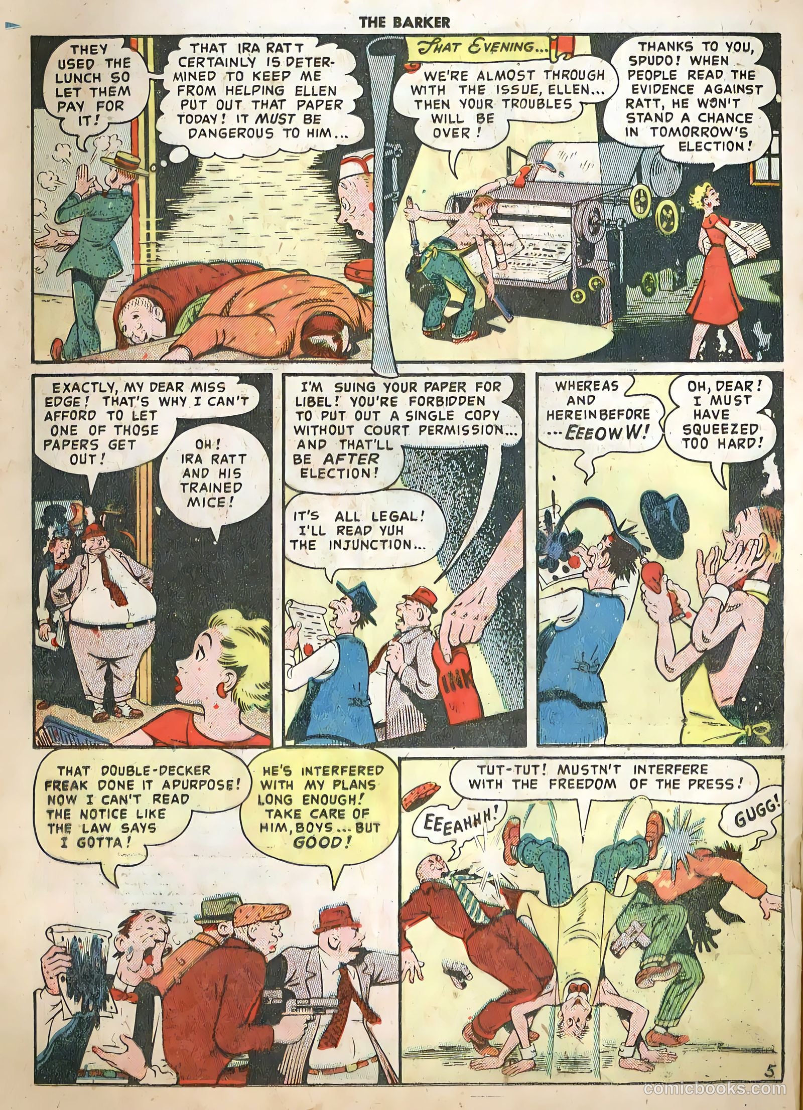 The Barker #15 (1949) — page 20 of 36