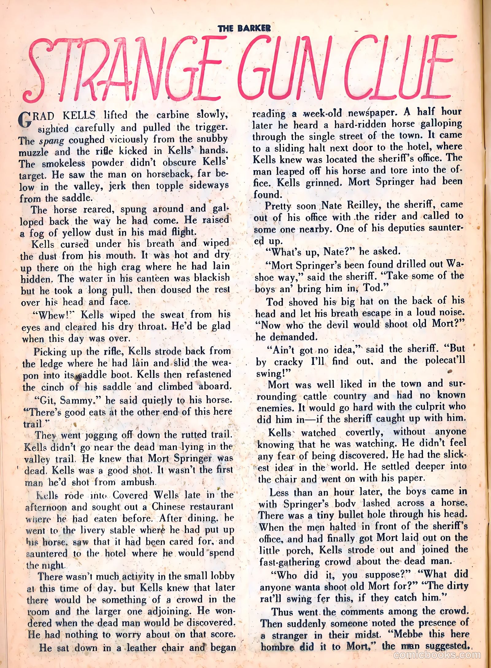 The Barker #2 (1946) — page 34 of 52
