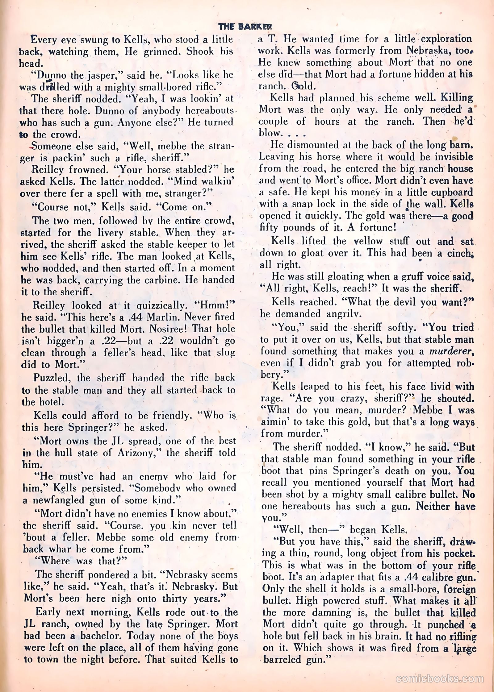 The Barker #2 (1946) — page 35 of 52