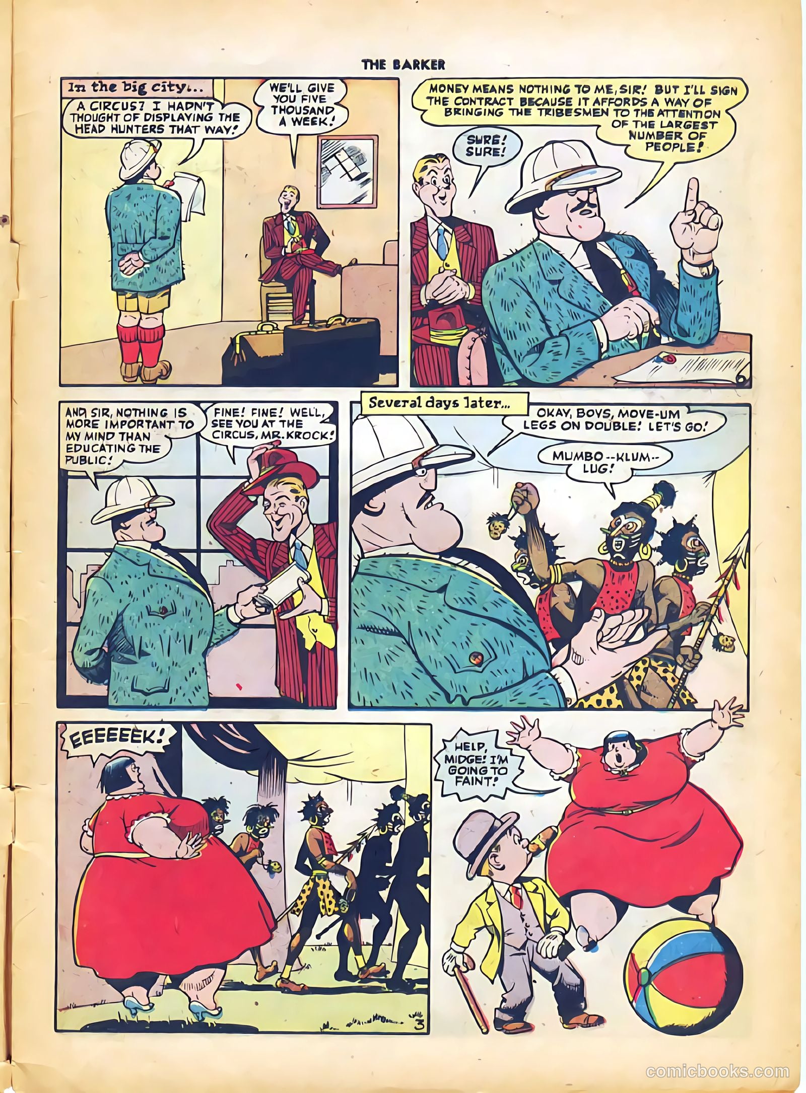 The Barker #3 (1947) — page 5 of 52