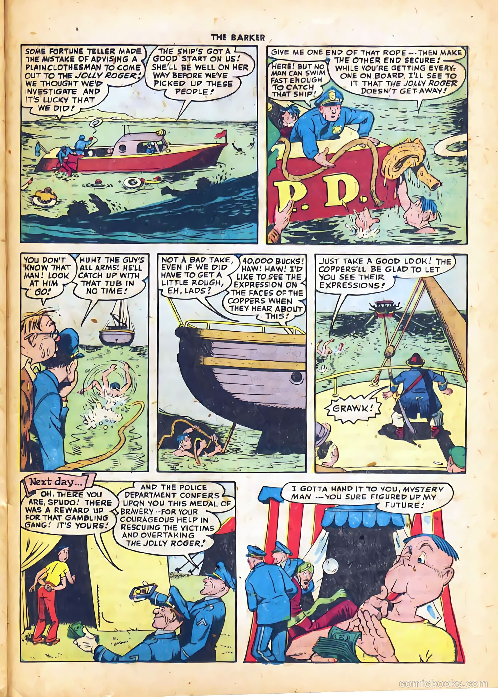 The Barker #3 (1947) — page 33 of 52