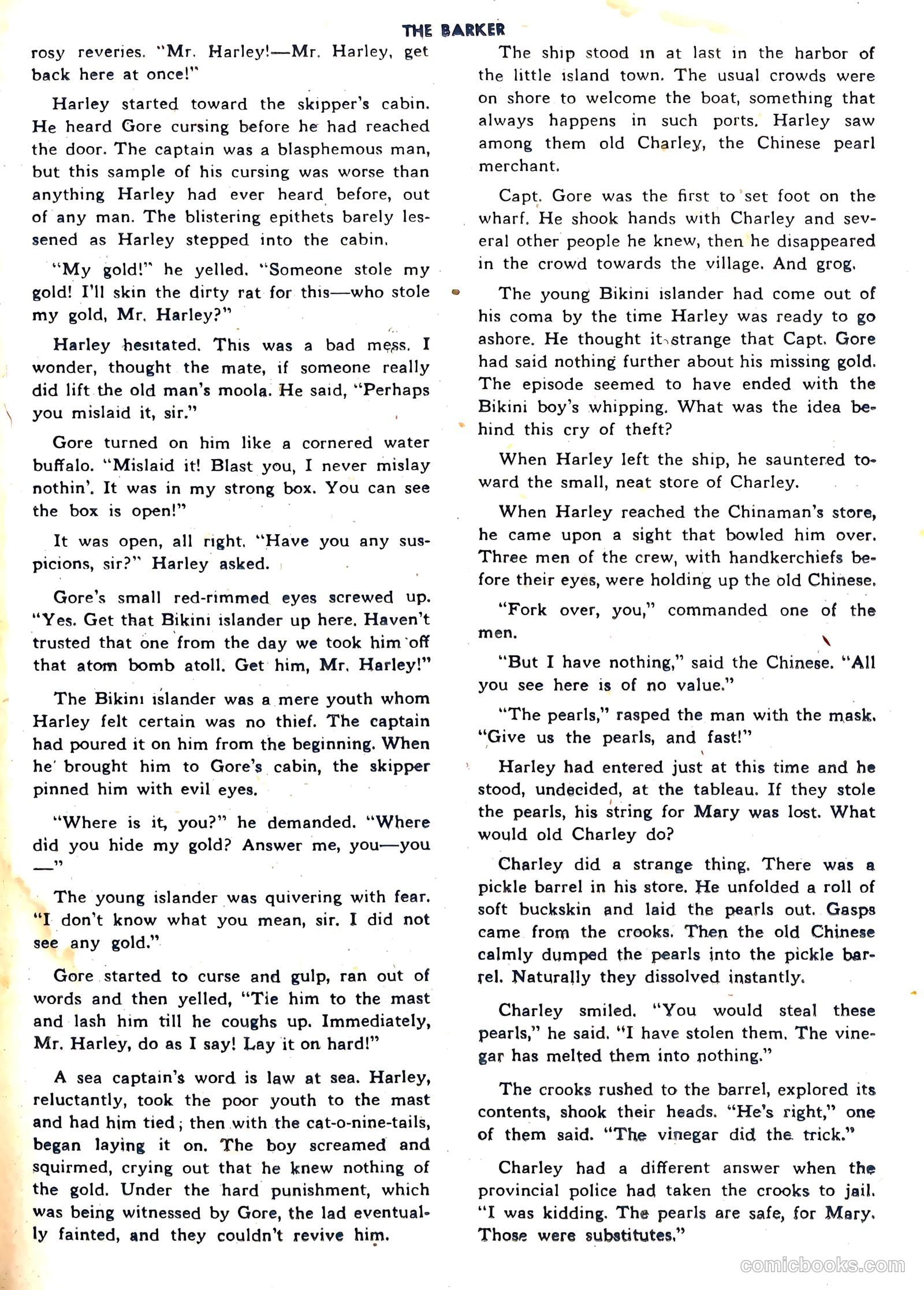 The Barker #3 (1947) — page 35 of 52