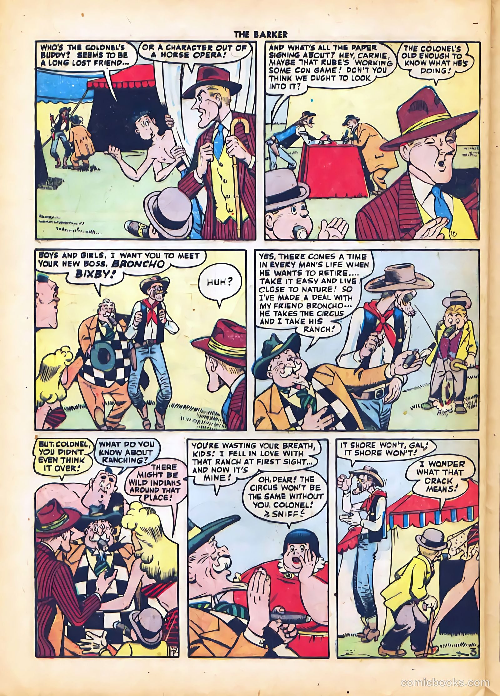 The Barker #3 (1947) — page 38 of 52