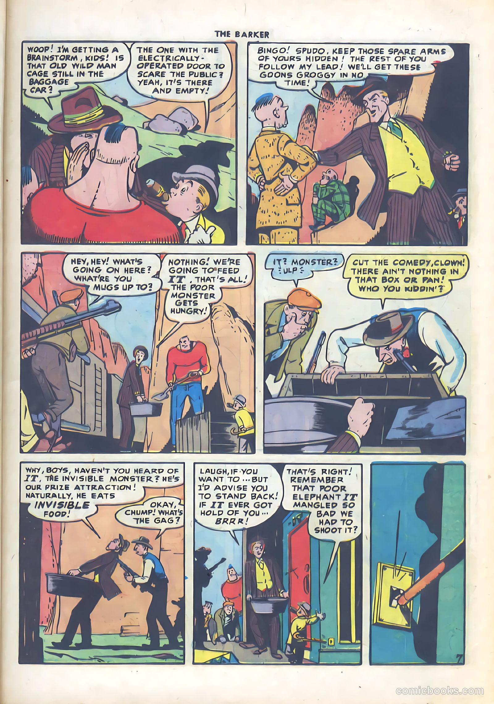The Barker #4 (1947) — page 9 of 52