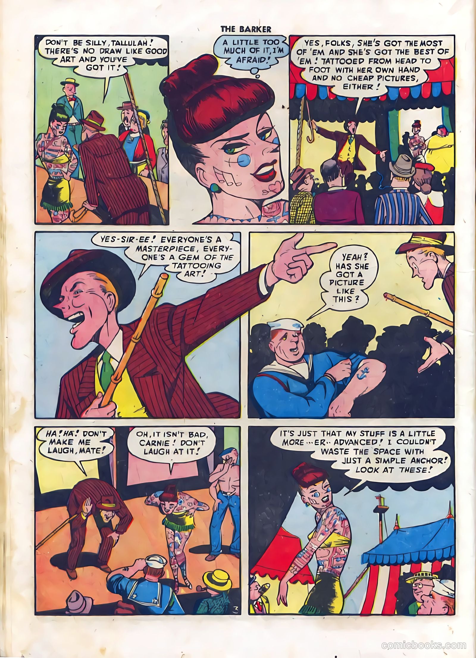 The Barker #5 (1947) — page 16 of 52