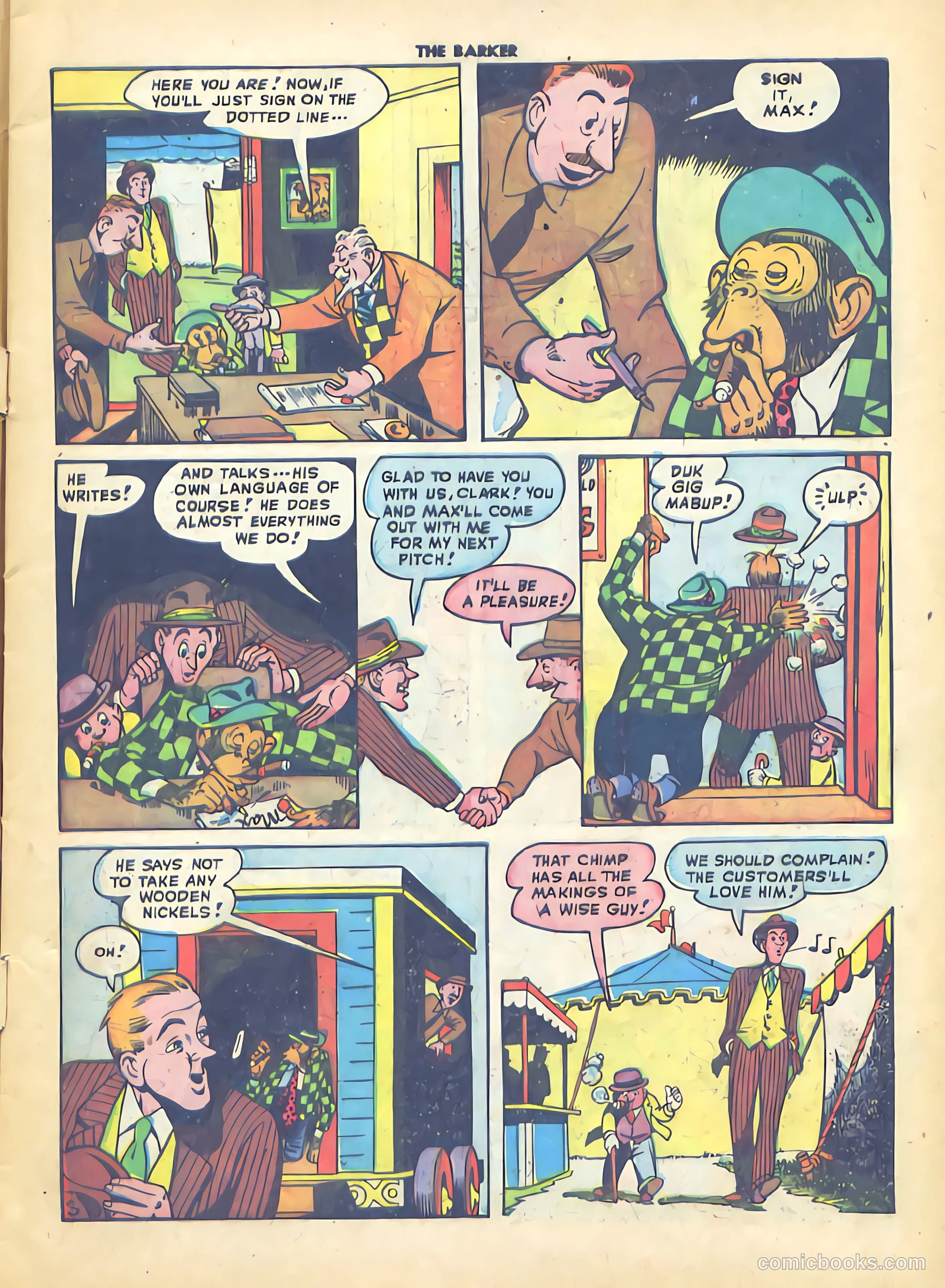 The Barker #8 (1948) — page 4 of 46