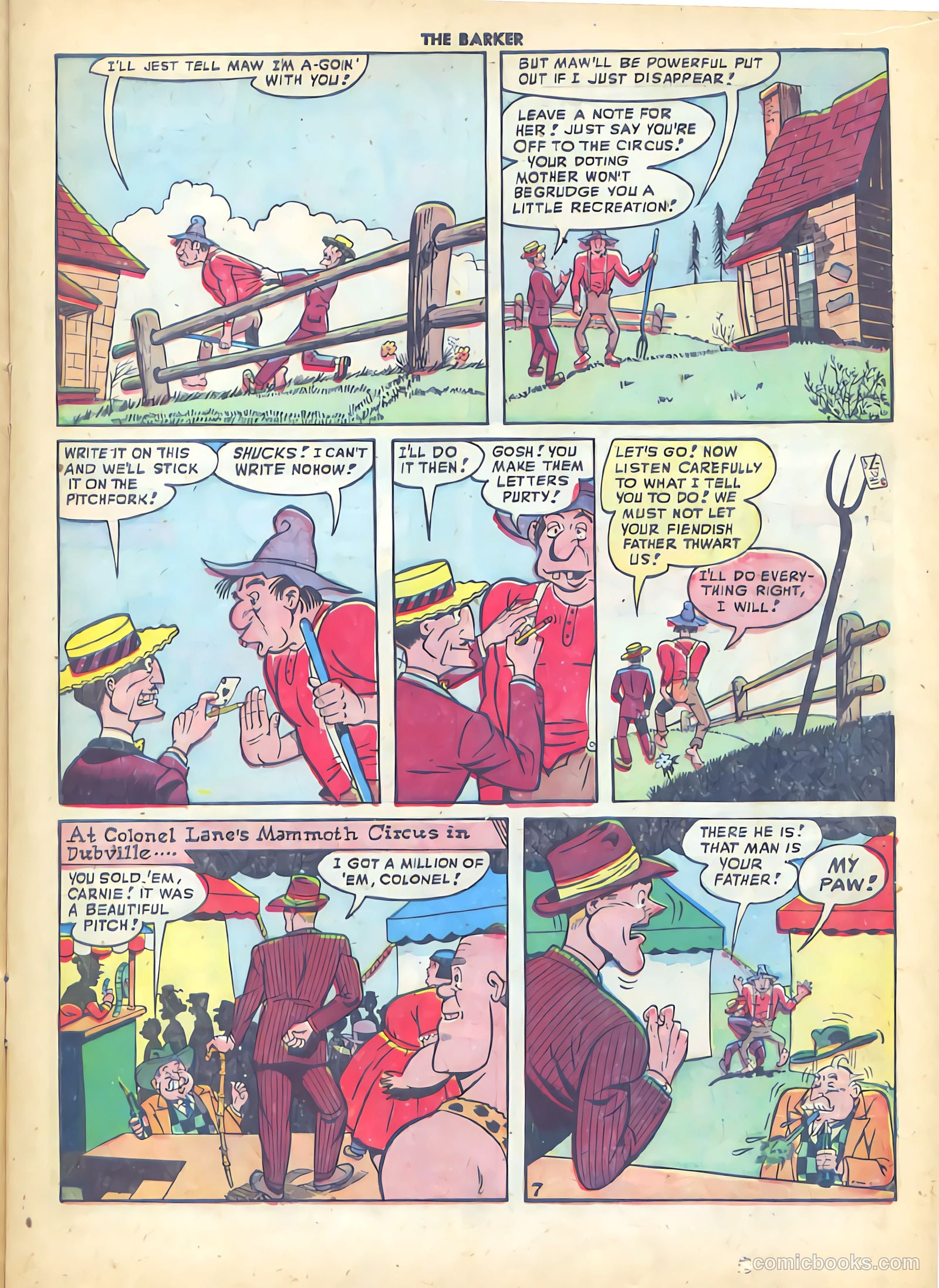The Barker #8 (1948) — page 20 of 46