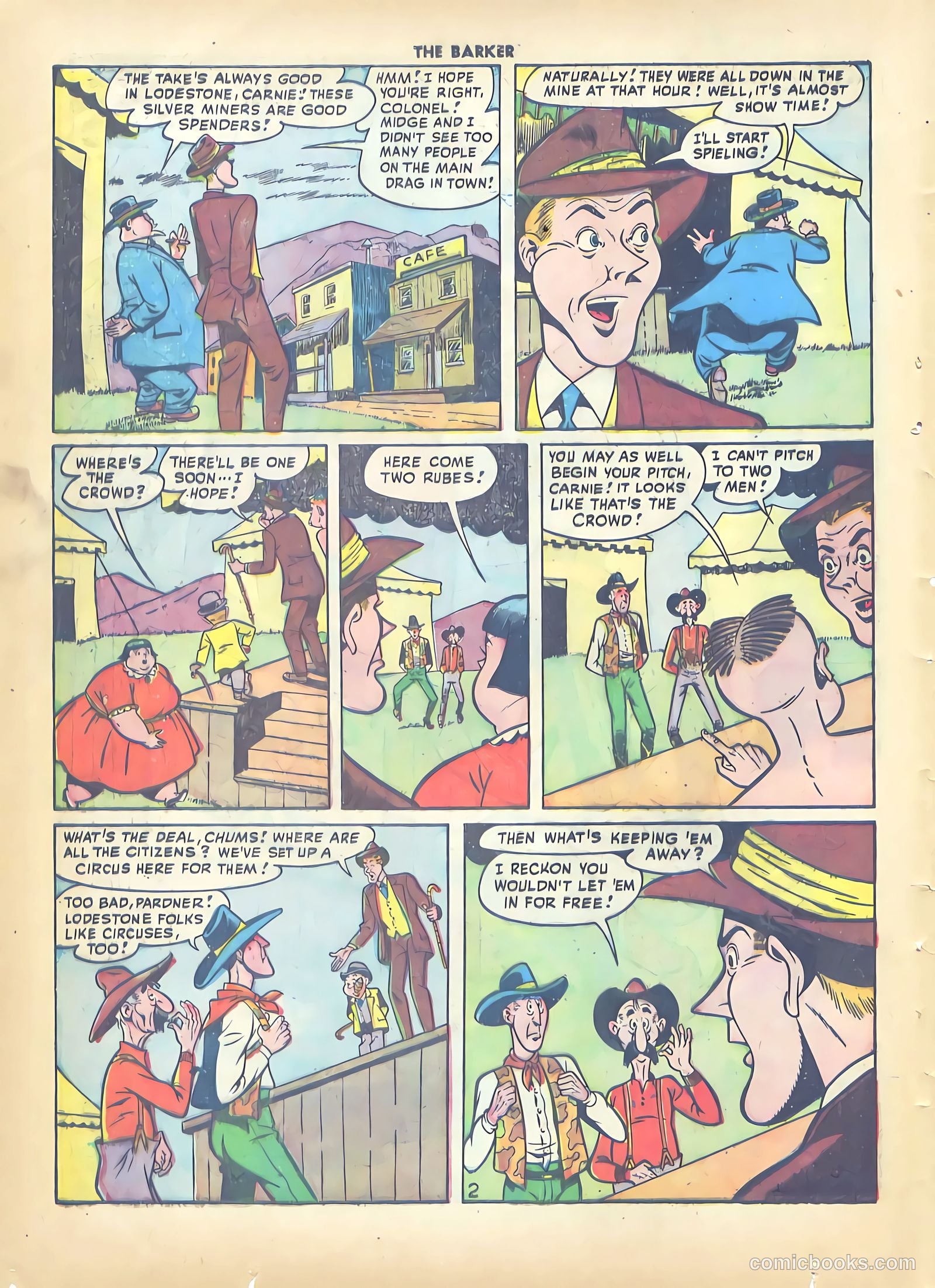 The Barker #9 (1948) — page 16 of 52