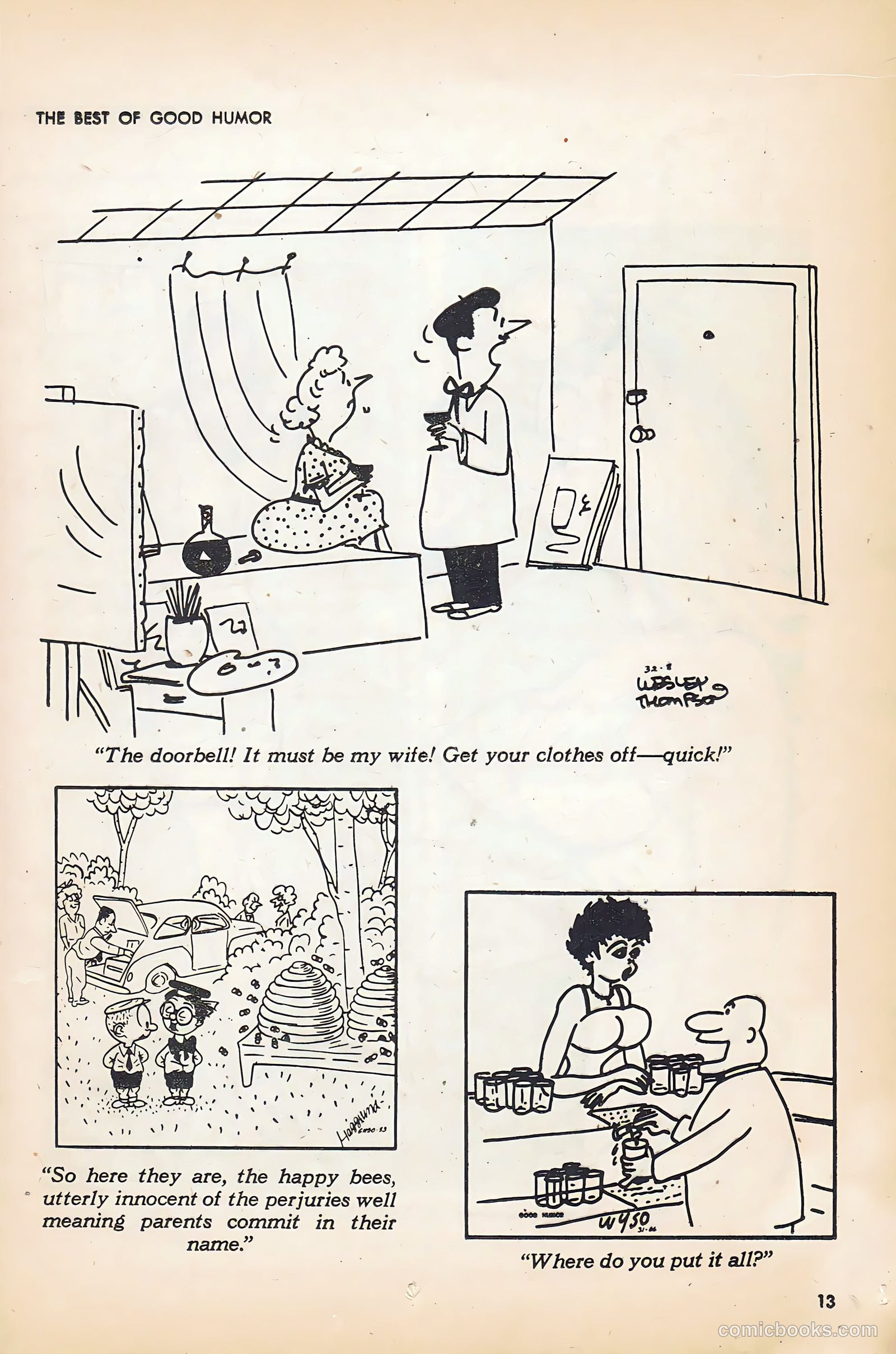 The Best of Good Humor #1 (1956) — page 13 of 68