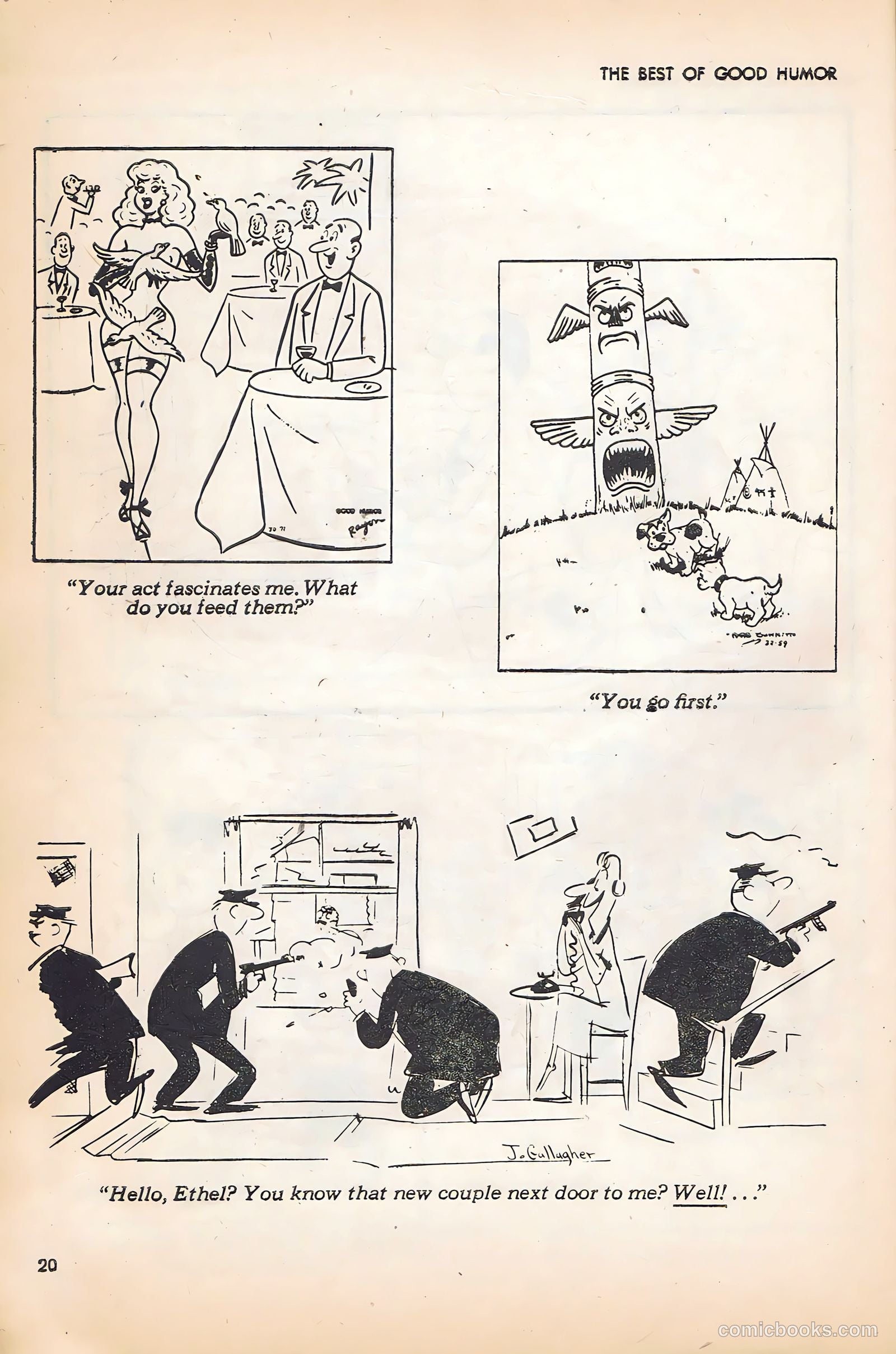 The Best of Good Humor #1 (1956) — page 20 of 68
