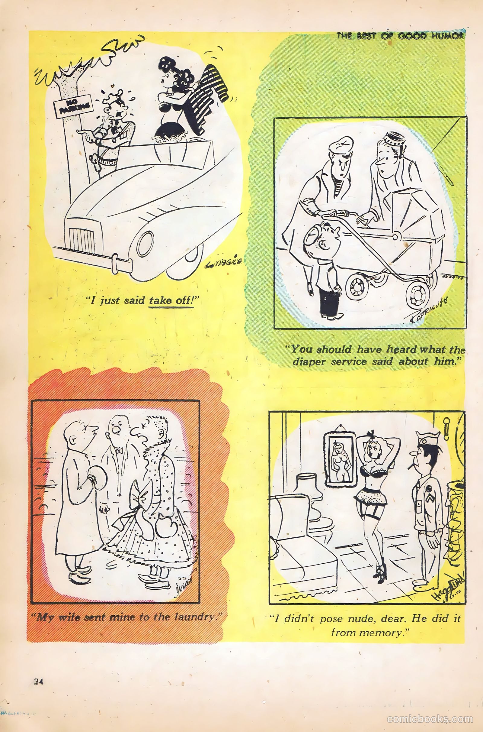 The Best of Good Humor #1 (1956) — page 34 of 68
