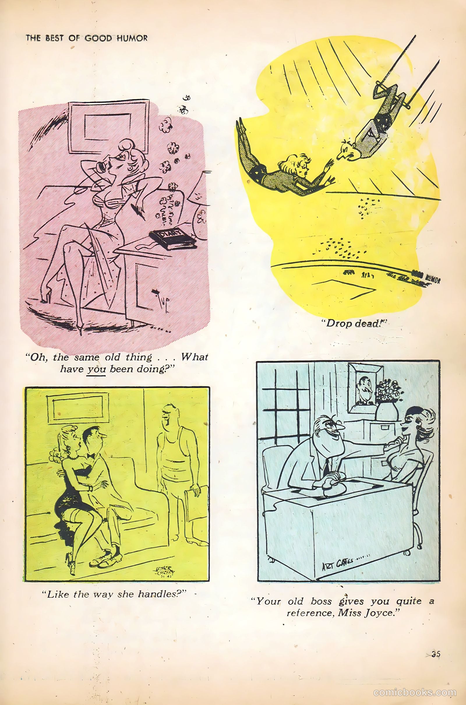 The Best of Good Humor #1 (1956) — page 35 of 68
