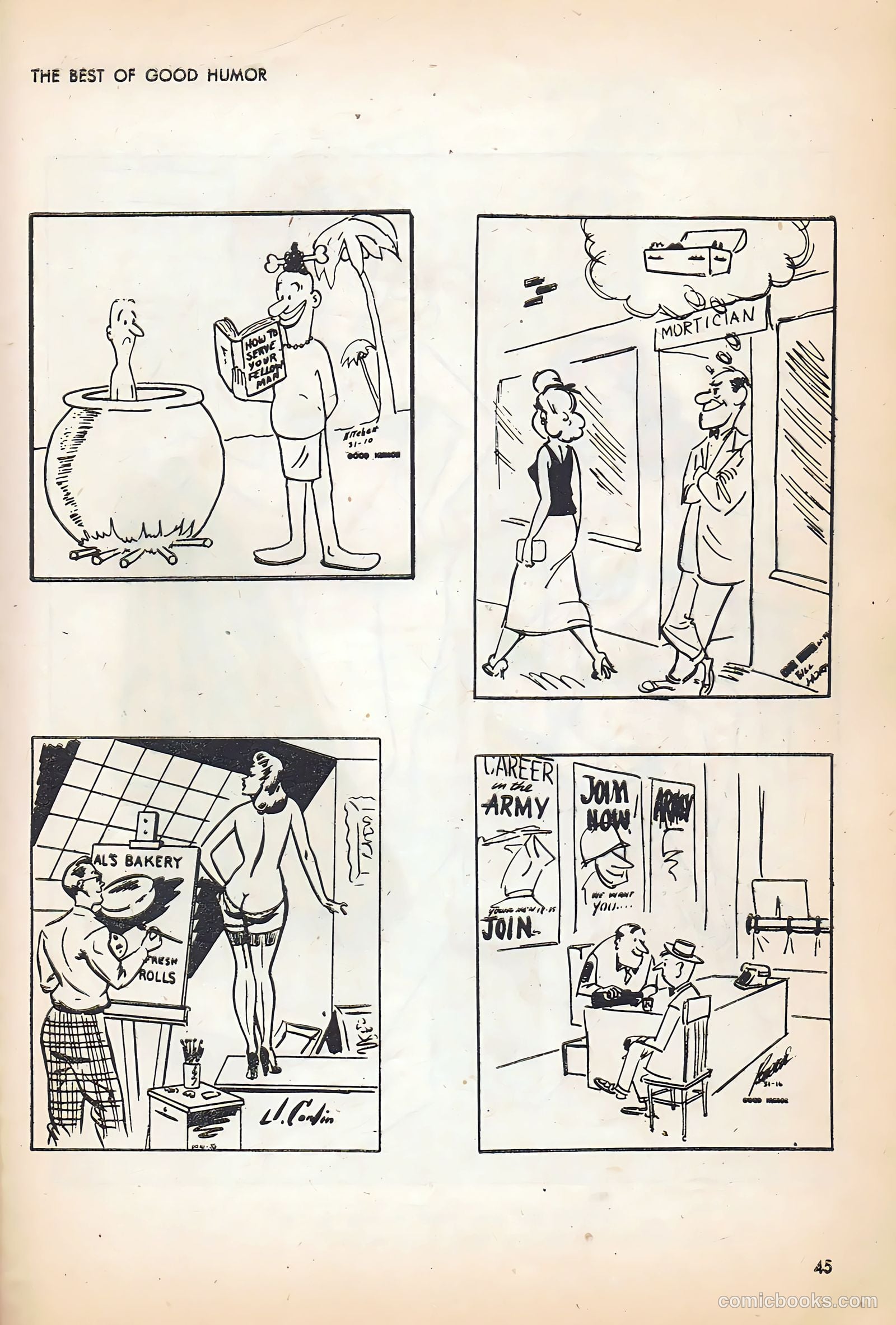 The Best of Good Humor #1 (1956) — page 45 of 68