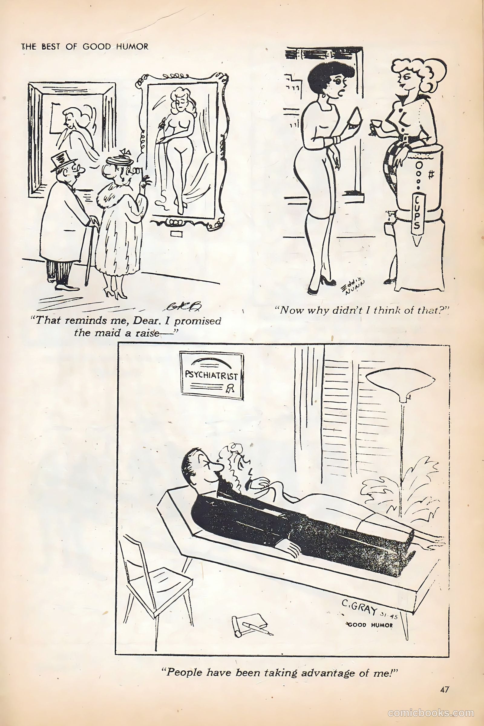 The Best of Good Humor #1 (1956) — page 47 of 68