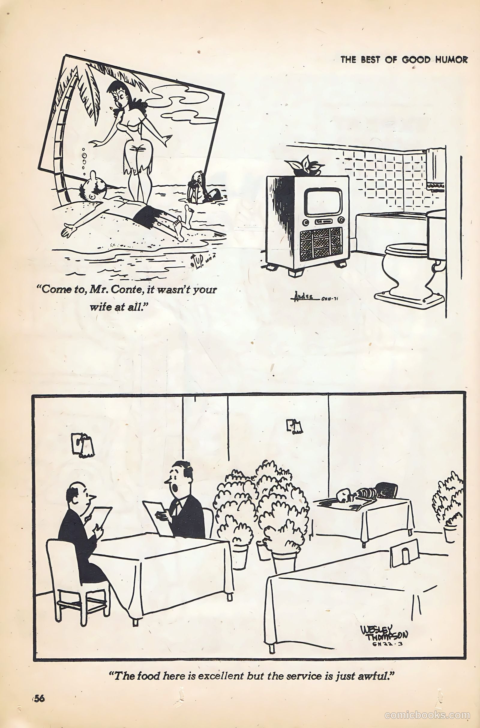 The Best of Good Humor #1 (1956) — page 56 of 68