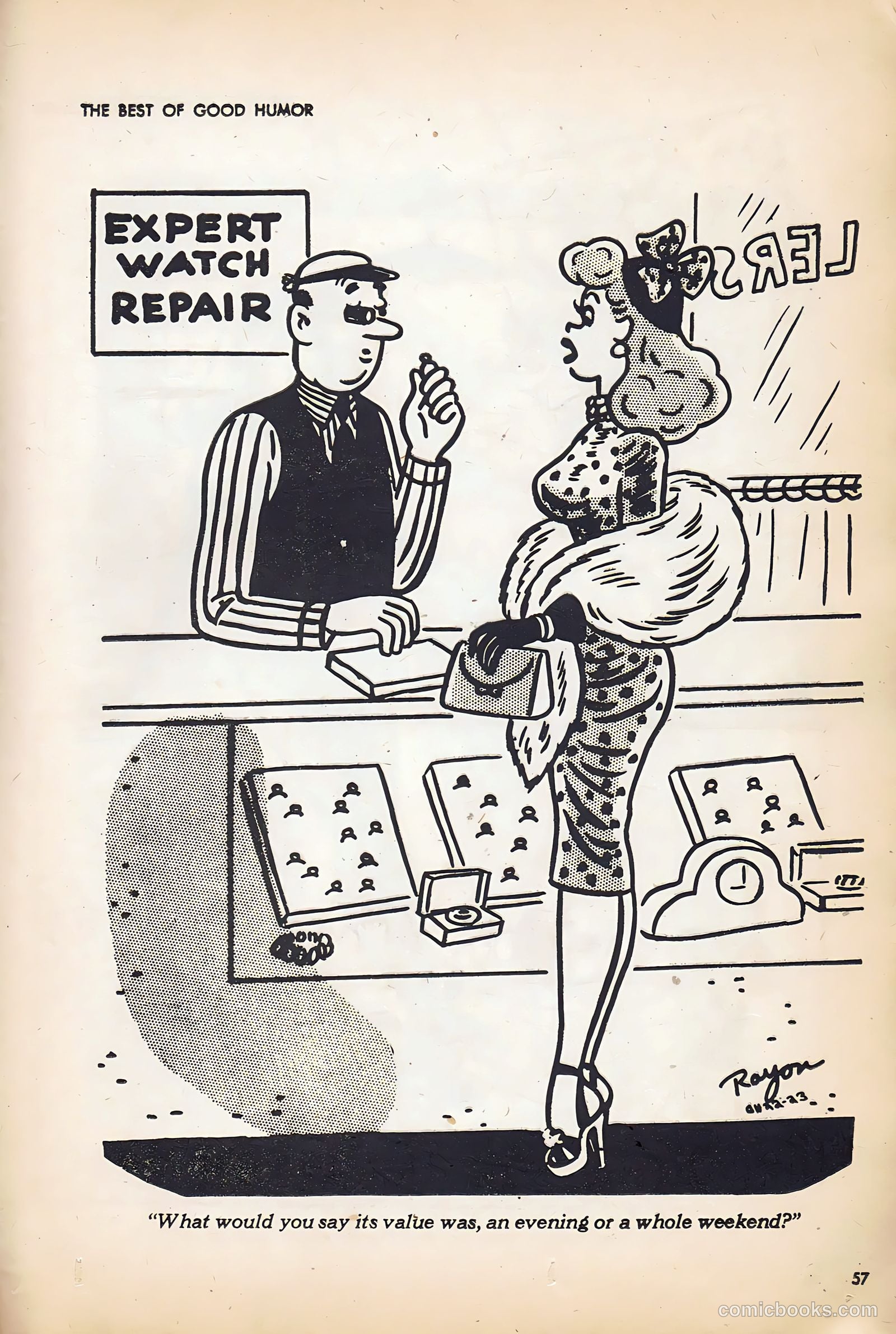 The Best of Good Humor #1 (1956) — page 57 of 68
