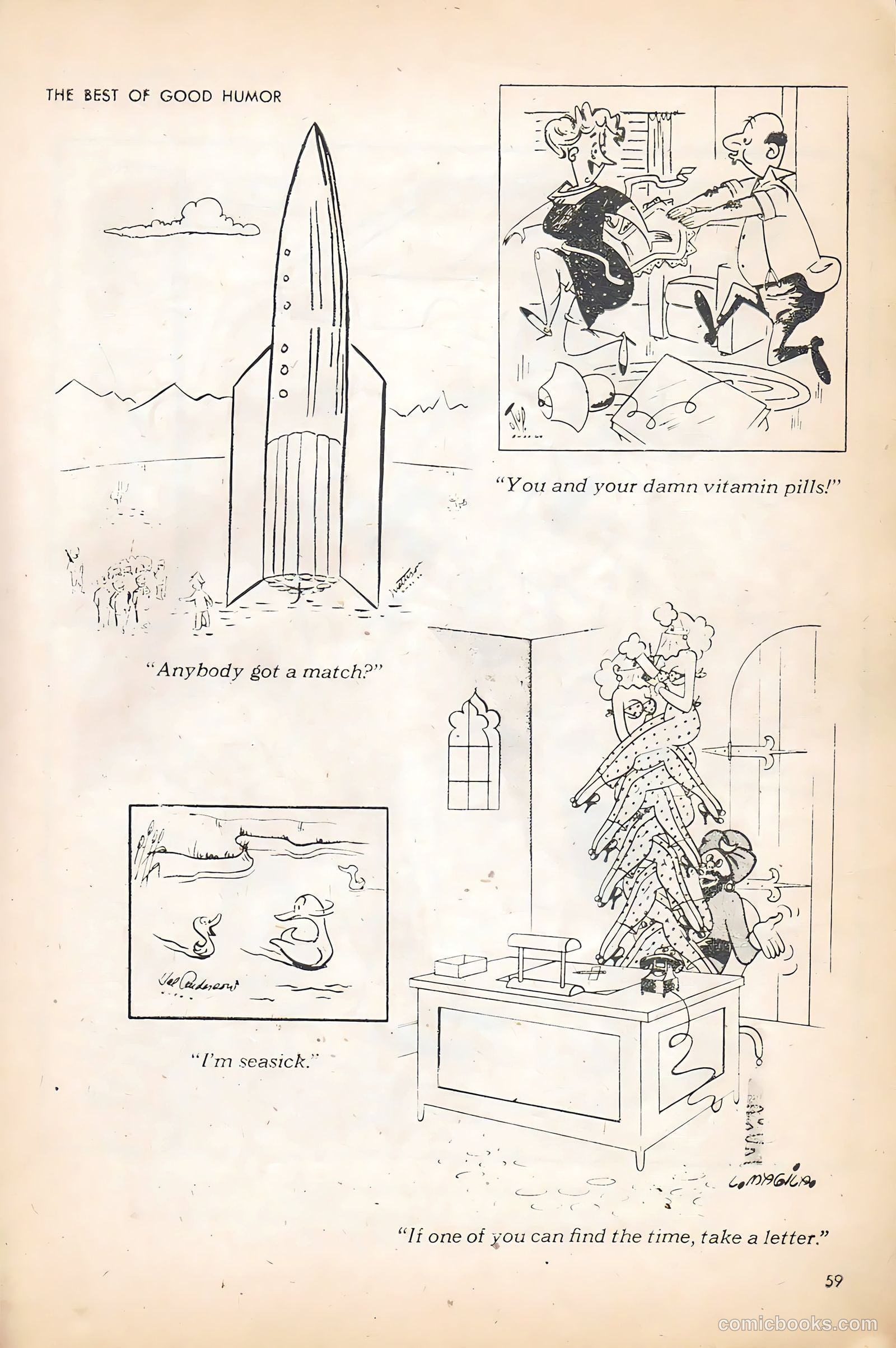 The Best of Good Humor #1 (1956) — page 59 of 68