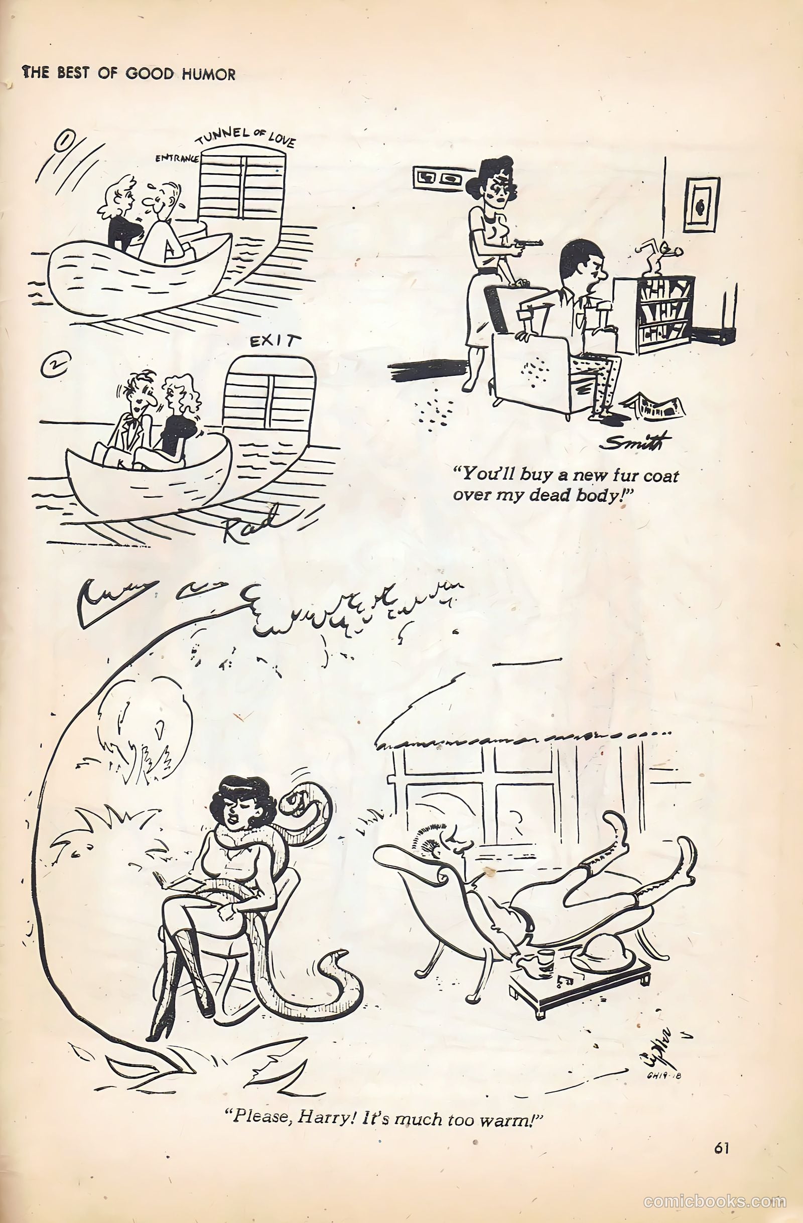 The Best of Good Humor #1 (1956) — page 61 of 68